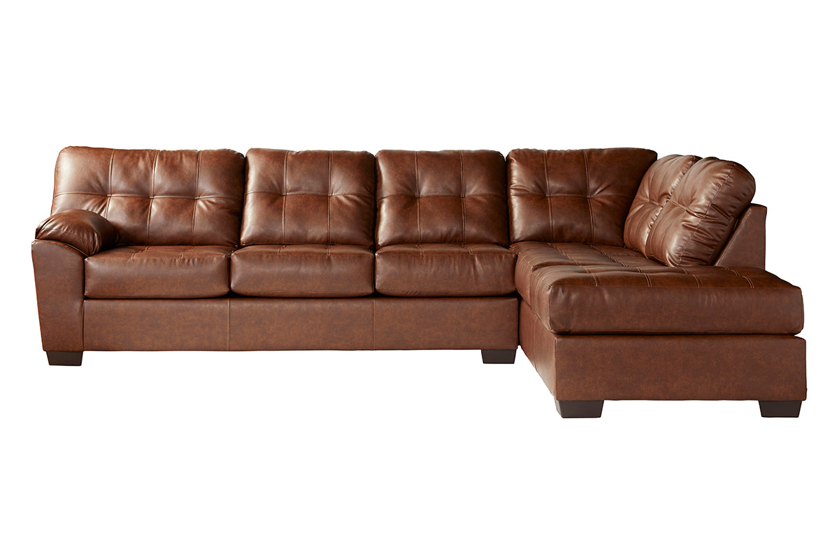 San Marino Hazelnut Sectional Sofa