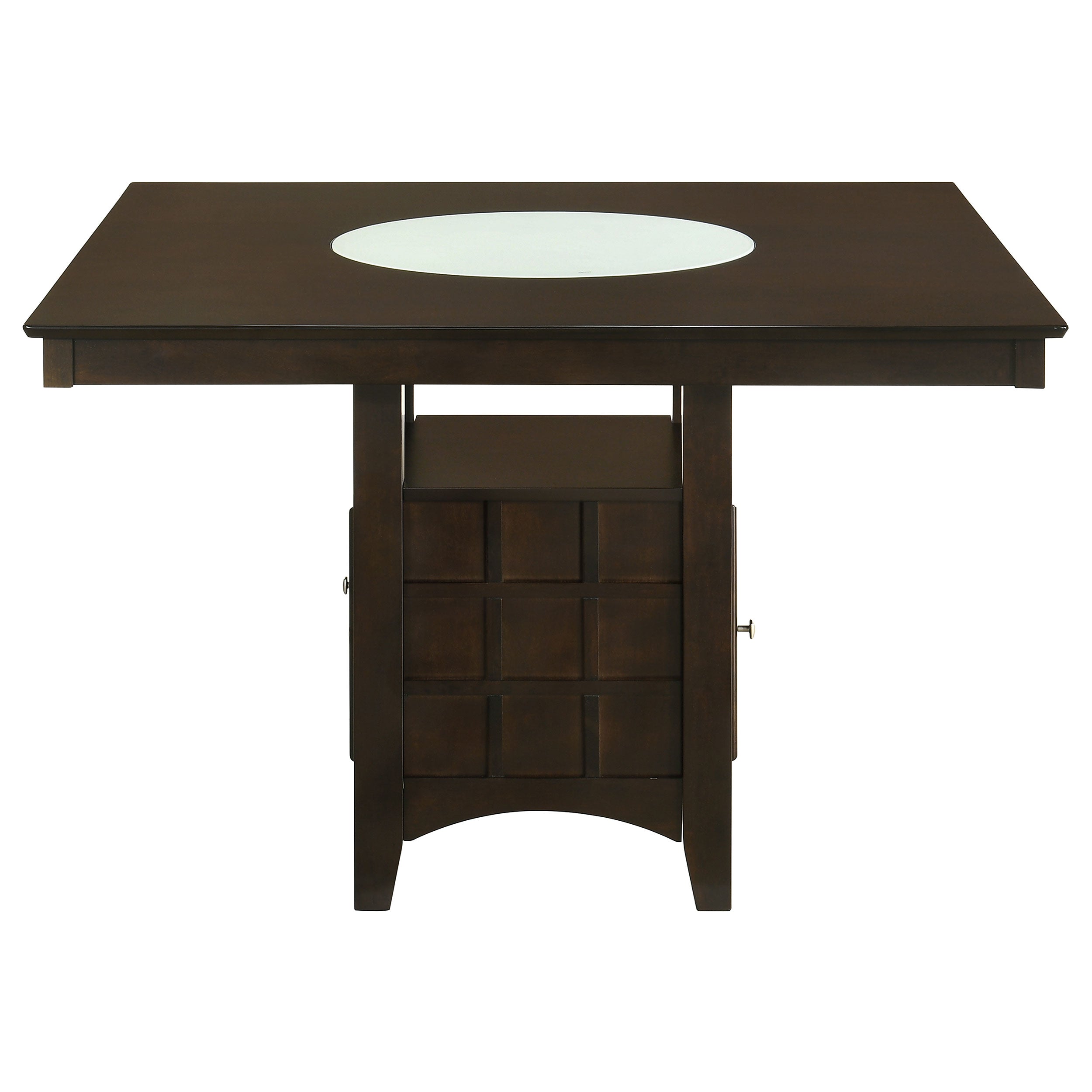 Gabriel Square Counter Height Dining Set Cappuccino