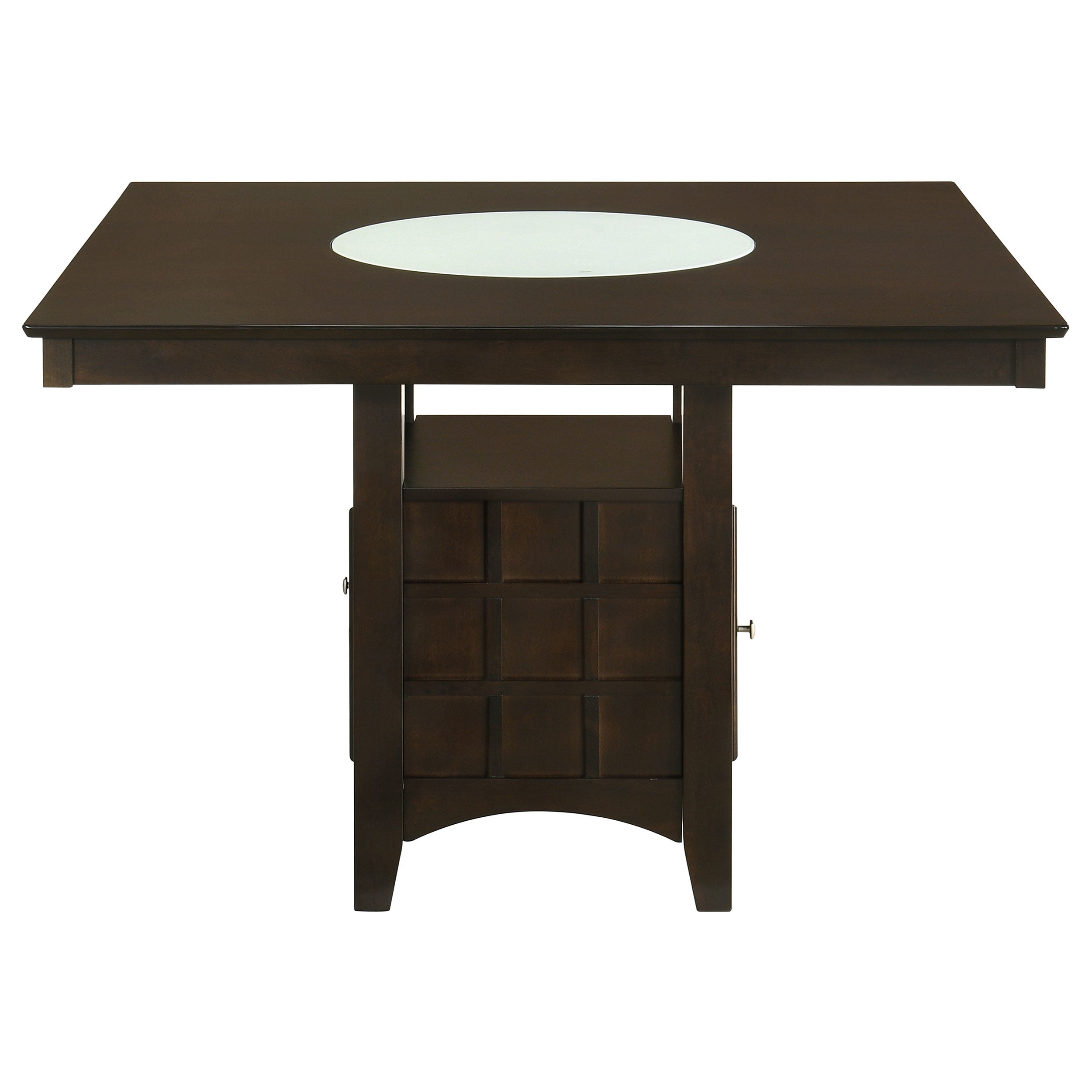 Gabriel Square Counter Height Dining Set Cappuccino