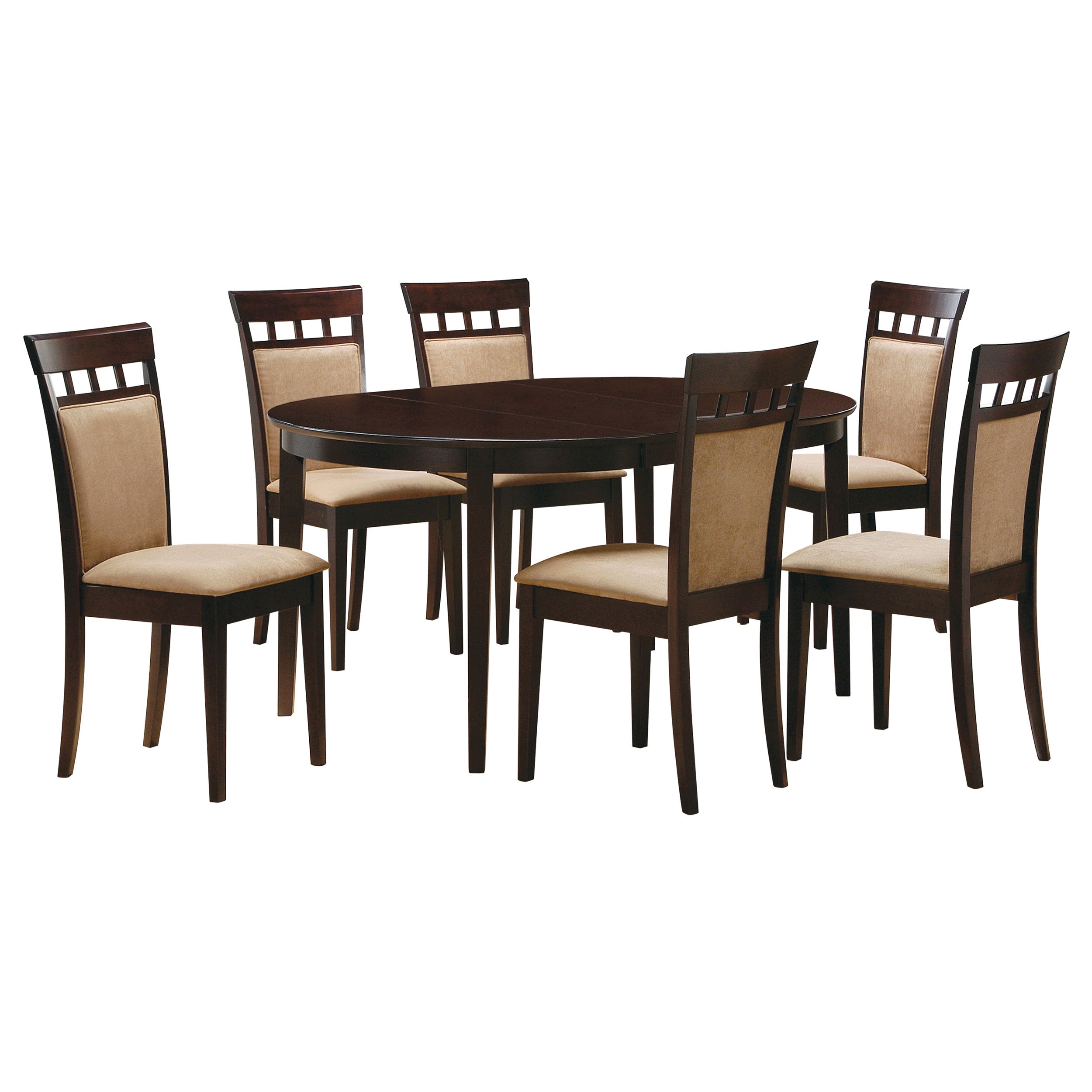 Gabriel Square Counter Height Dining Set Cappuccino