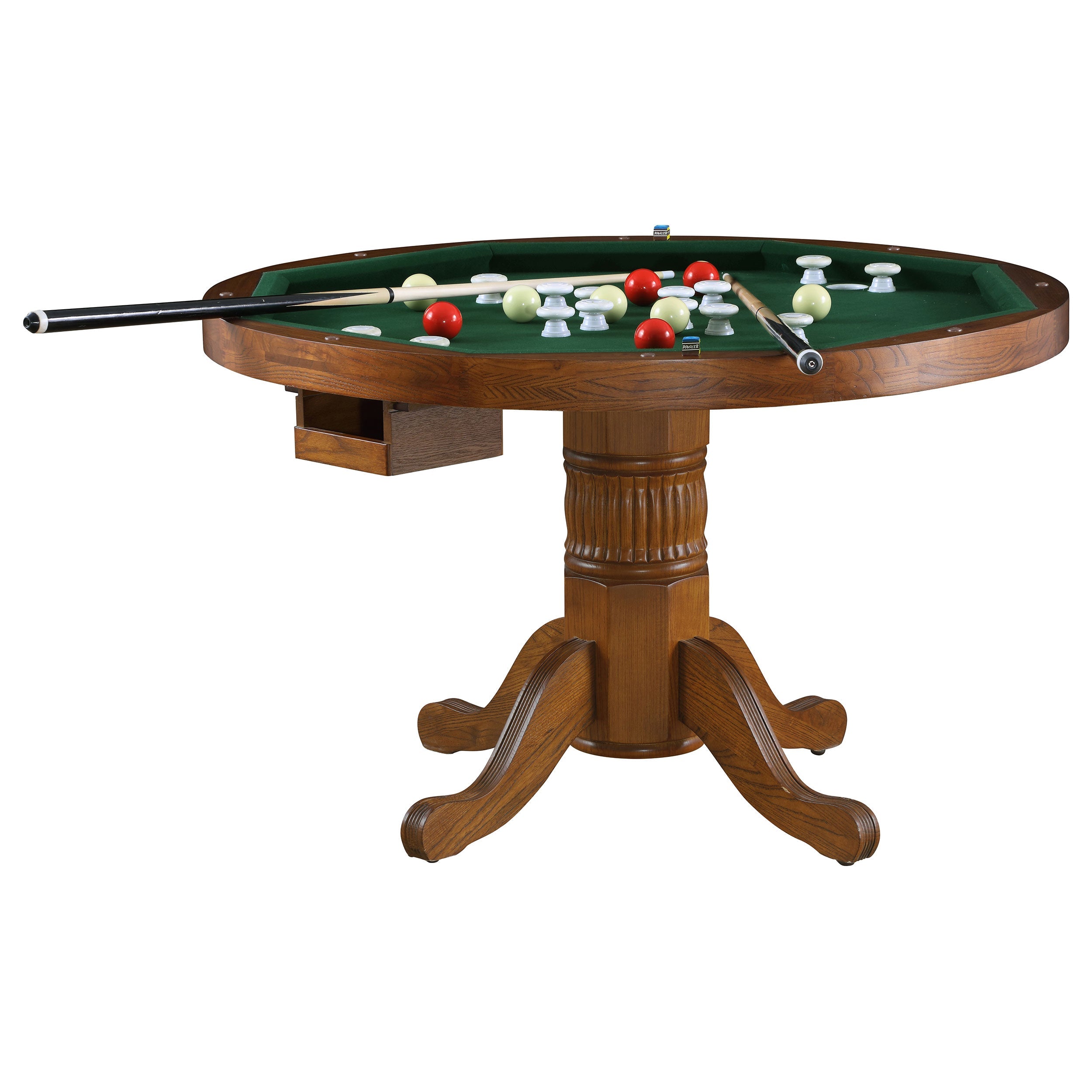 Mitchell  3-in-1 Dining and Game Table Set Amber