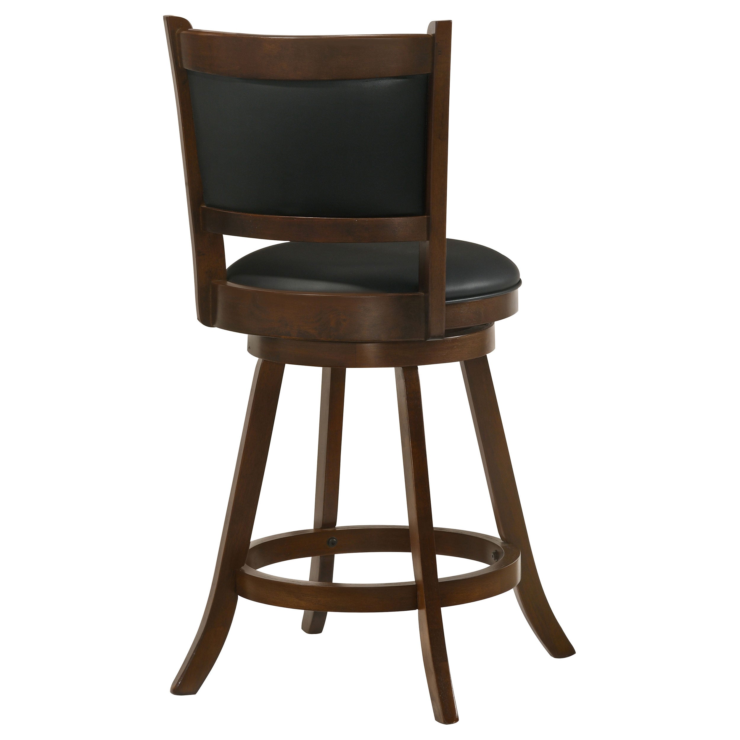 Broxton Upholstered Swivel Bar Chair Chestnut (Set of 2)