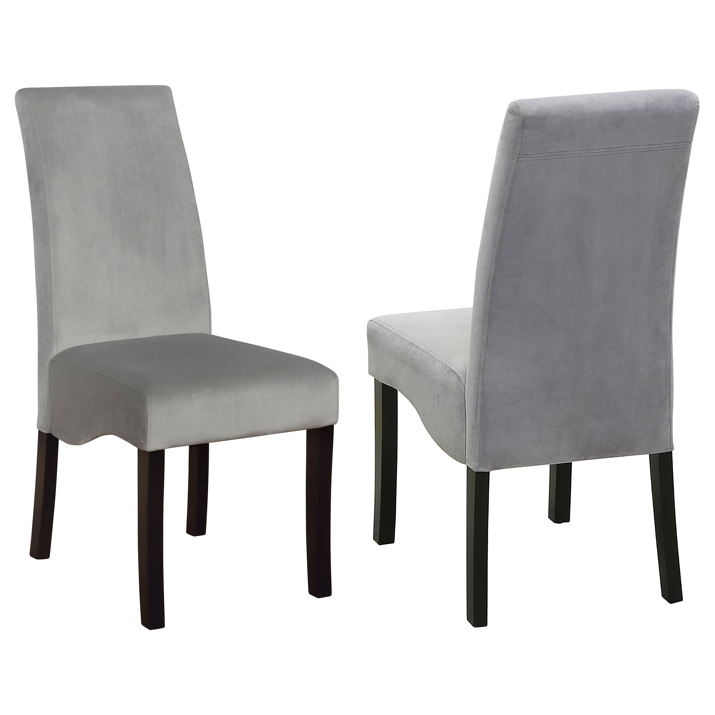 Spring Creek Upholstered Dining Chair Chocolate (Set of 2)