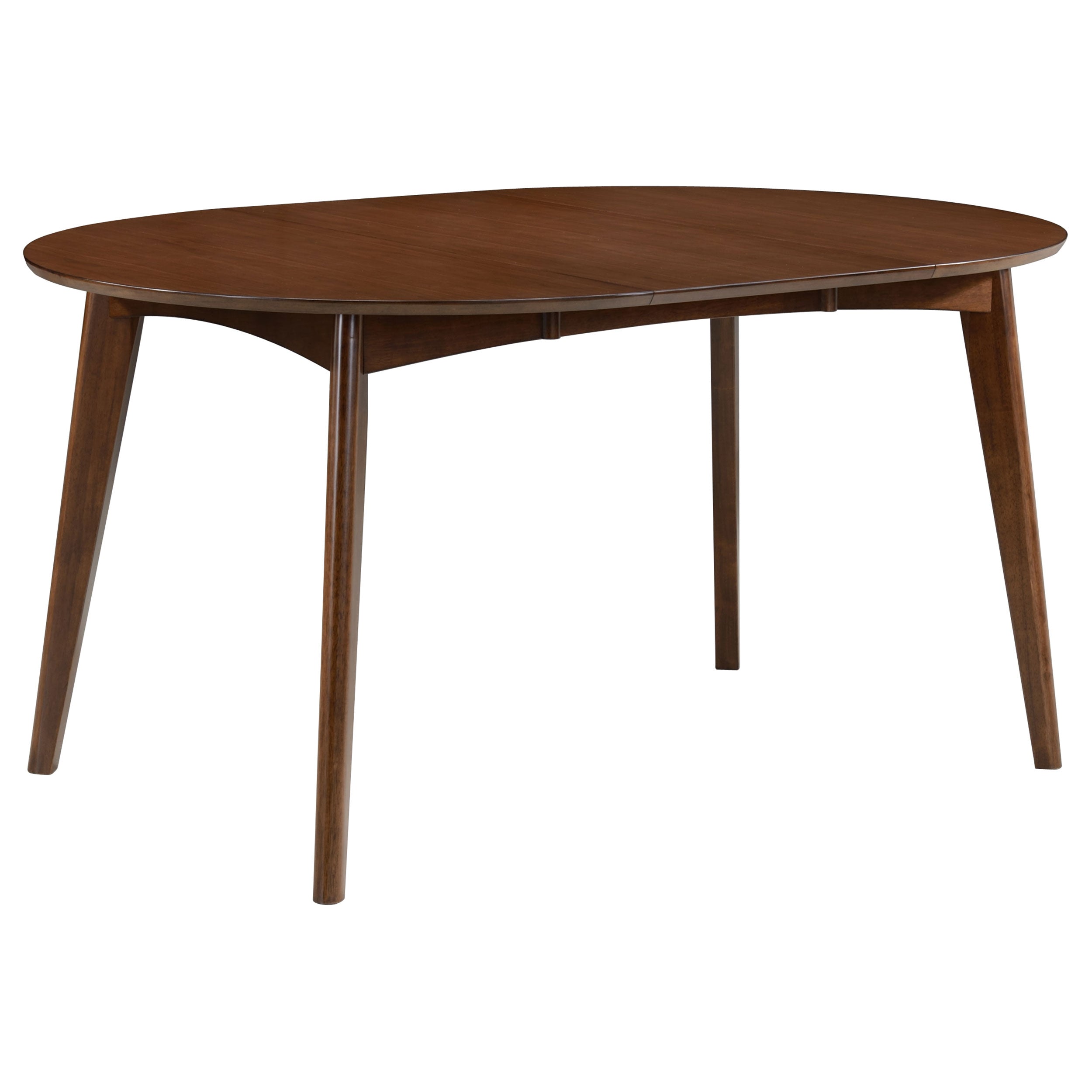Jedda  Oval Dining Table Set Dark Walnut