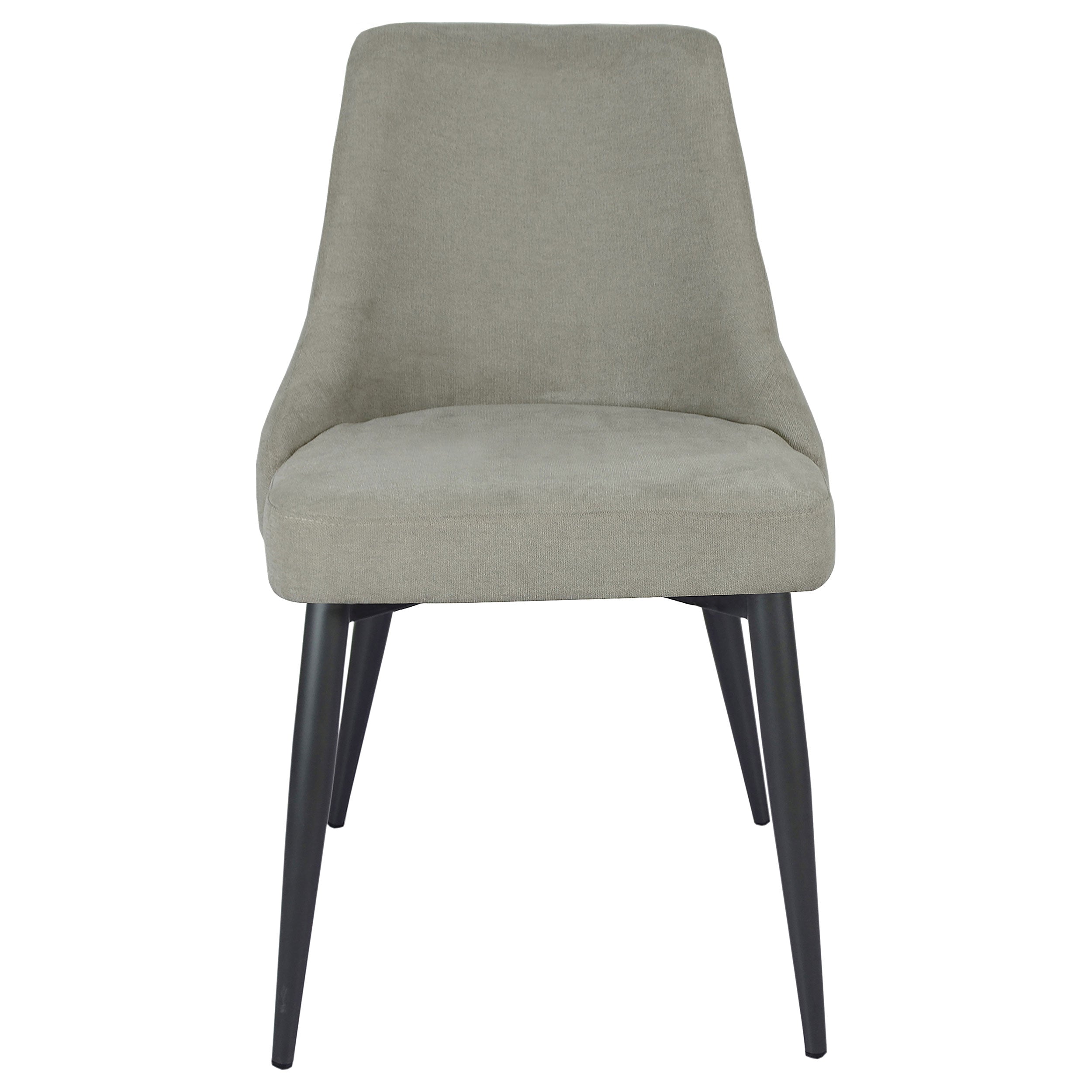 Cosmo Upholstered Dining Side Chair Grey (Set of 2)