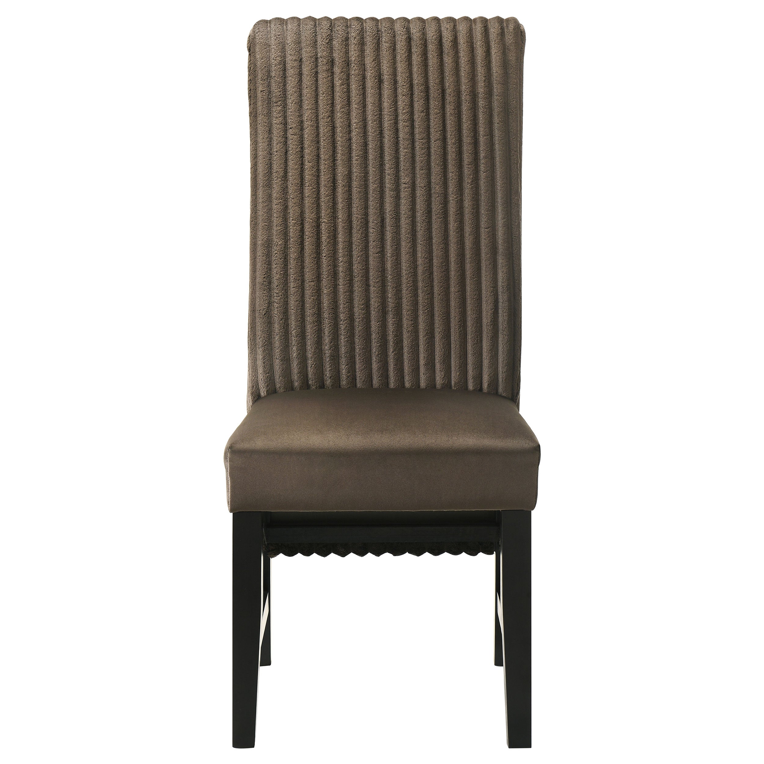 Barrand Upholstered Dining Side Chair Black (Set of 2)