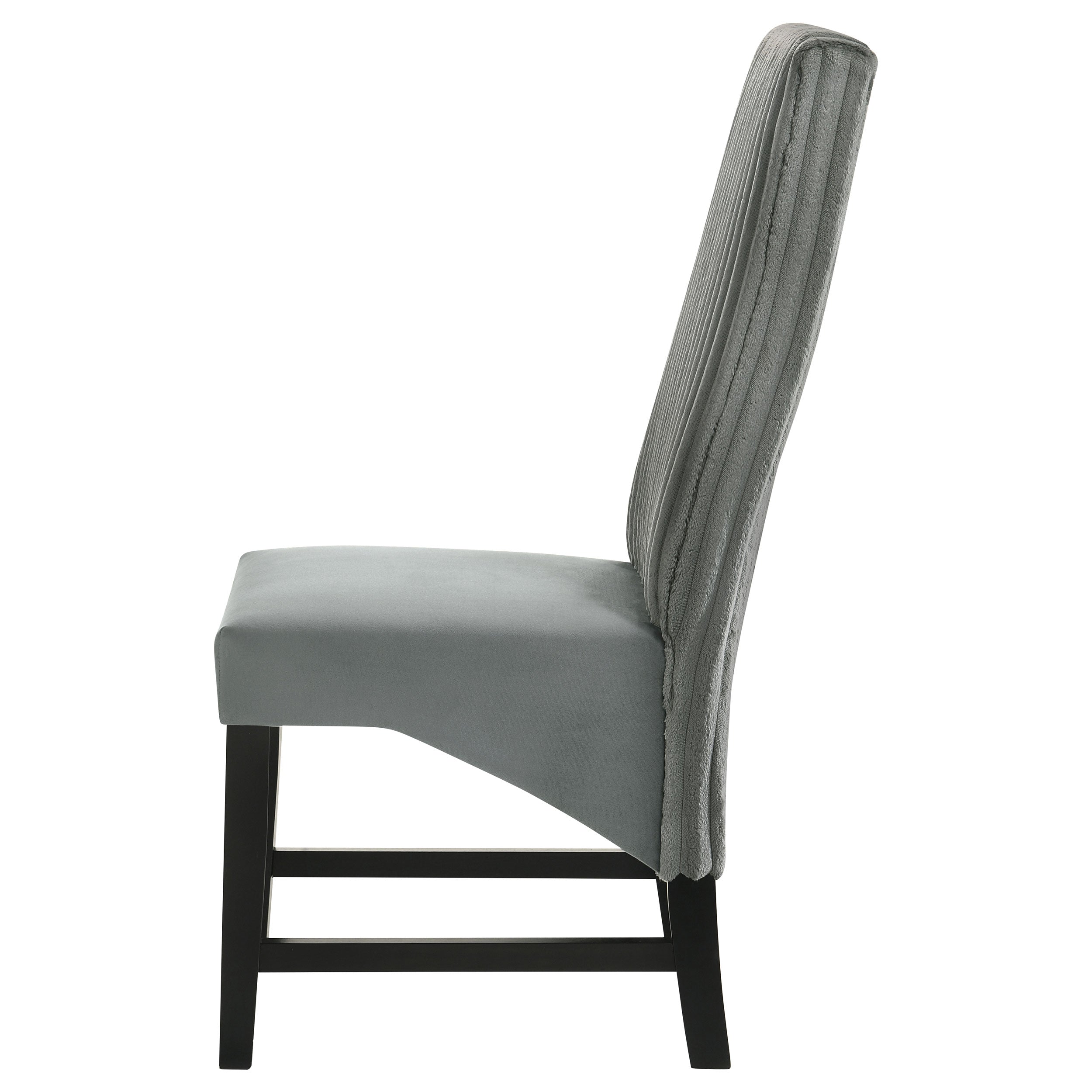 Barrand Upholstered Dining Side Chair Black (Set of 2)