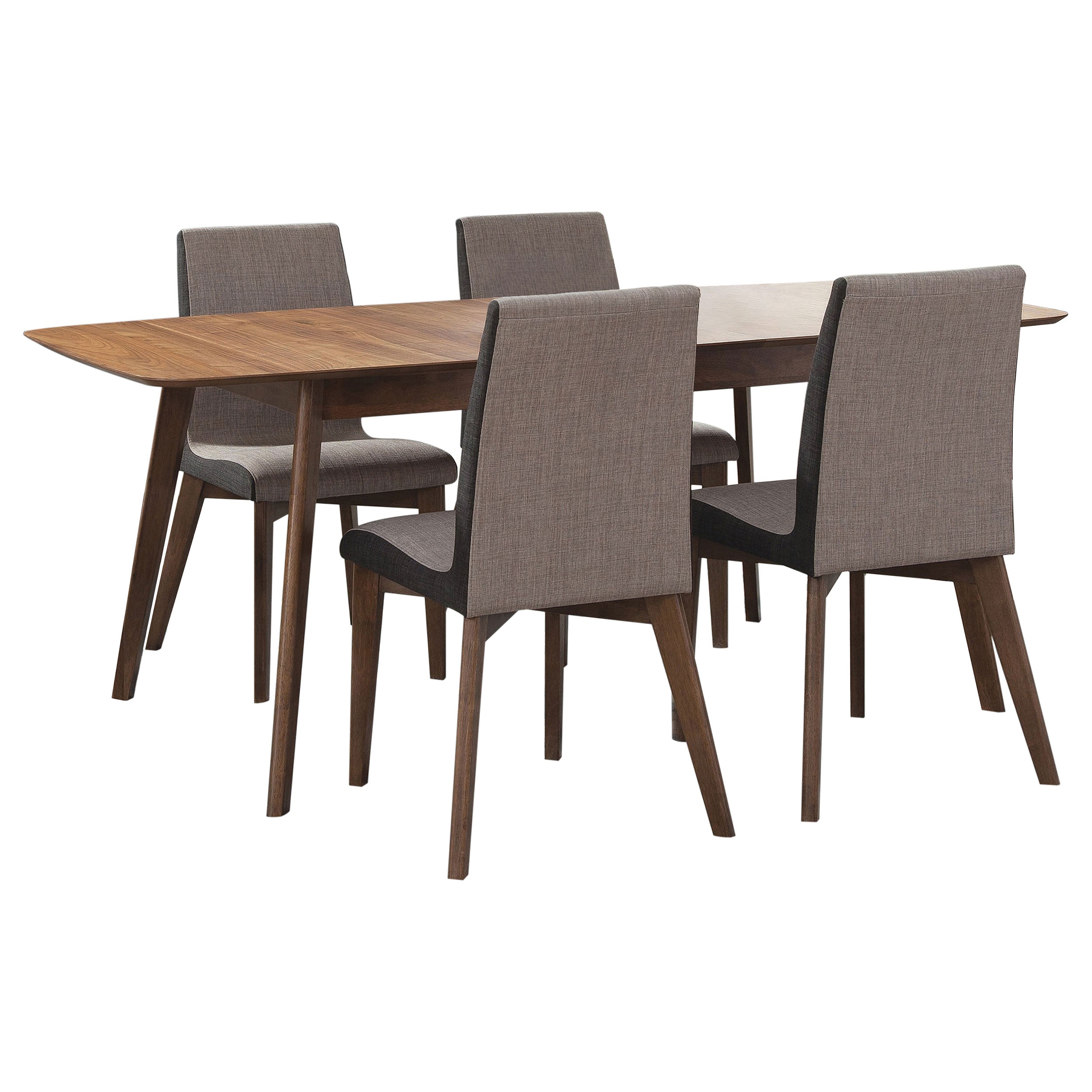 Redbridge  Rectangular Dining Set Natural Walnut