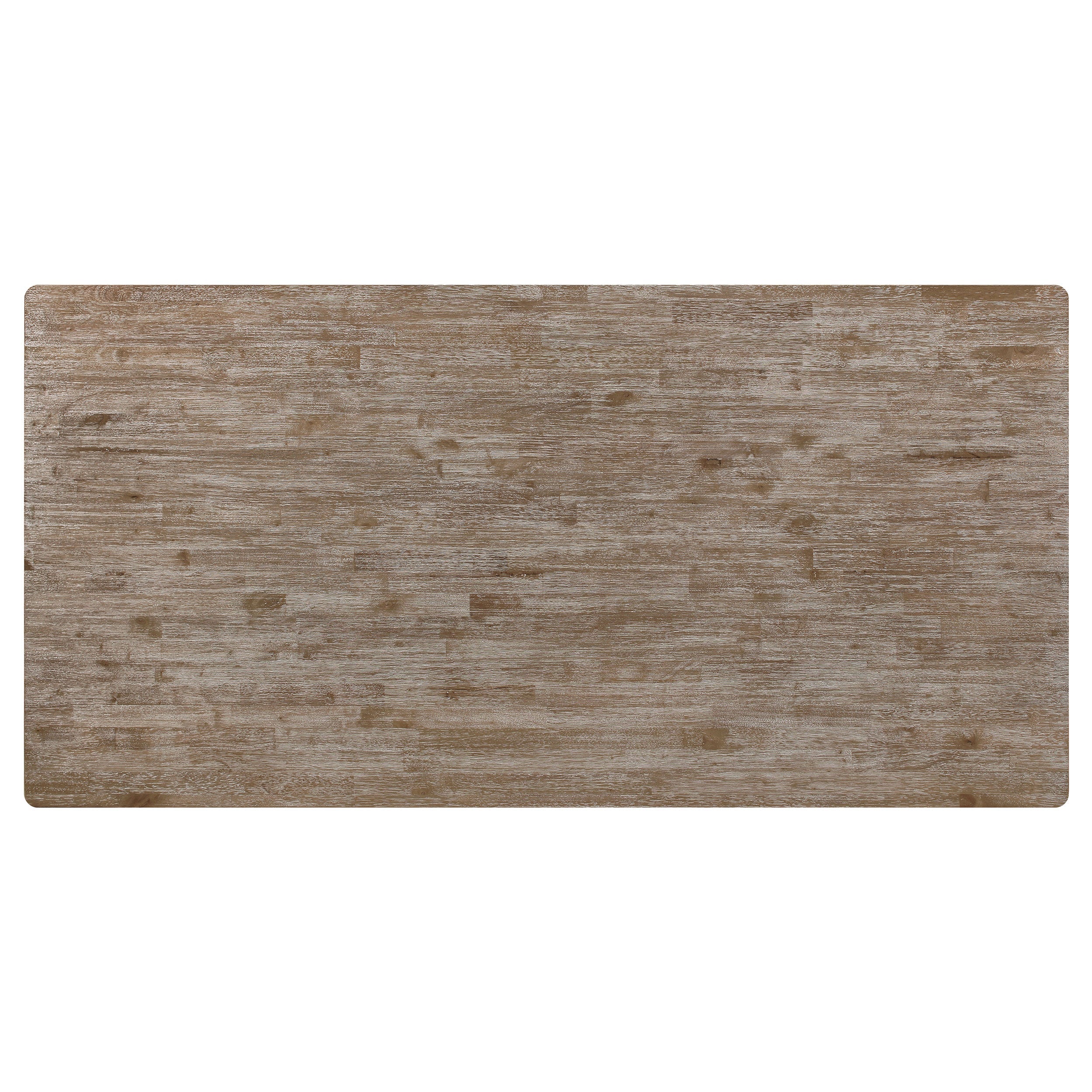 Bridget  Rectangular Dining Set Charcoal Sand Through