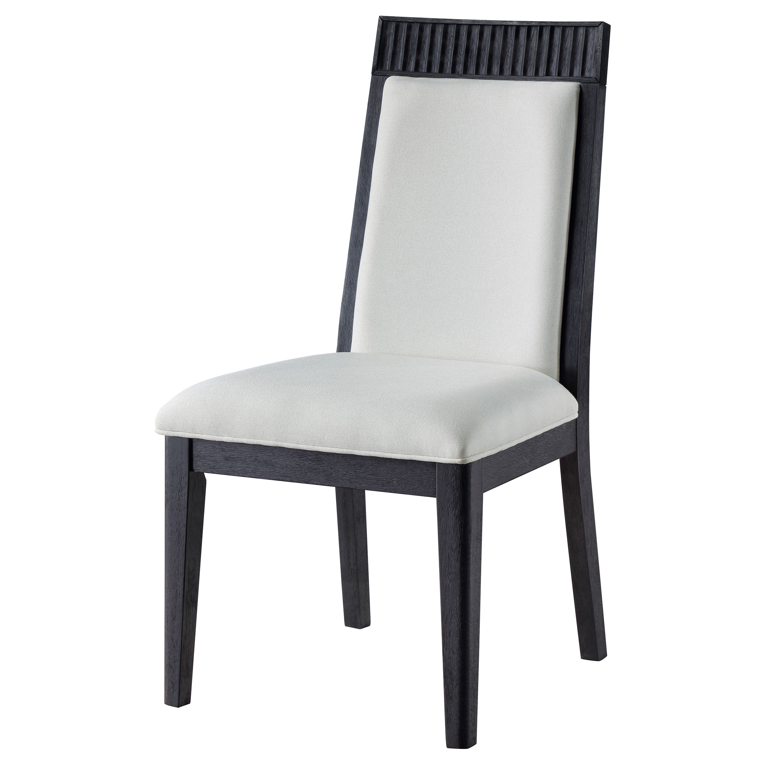 Brookmead Dining Side Chair Grey and Black (Set of 2)