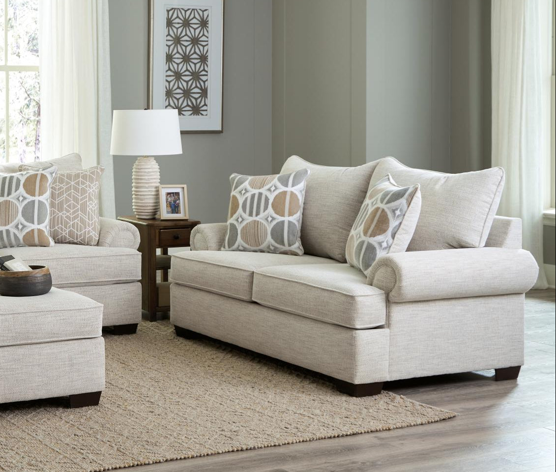 Kristy Cotton Loveseat