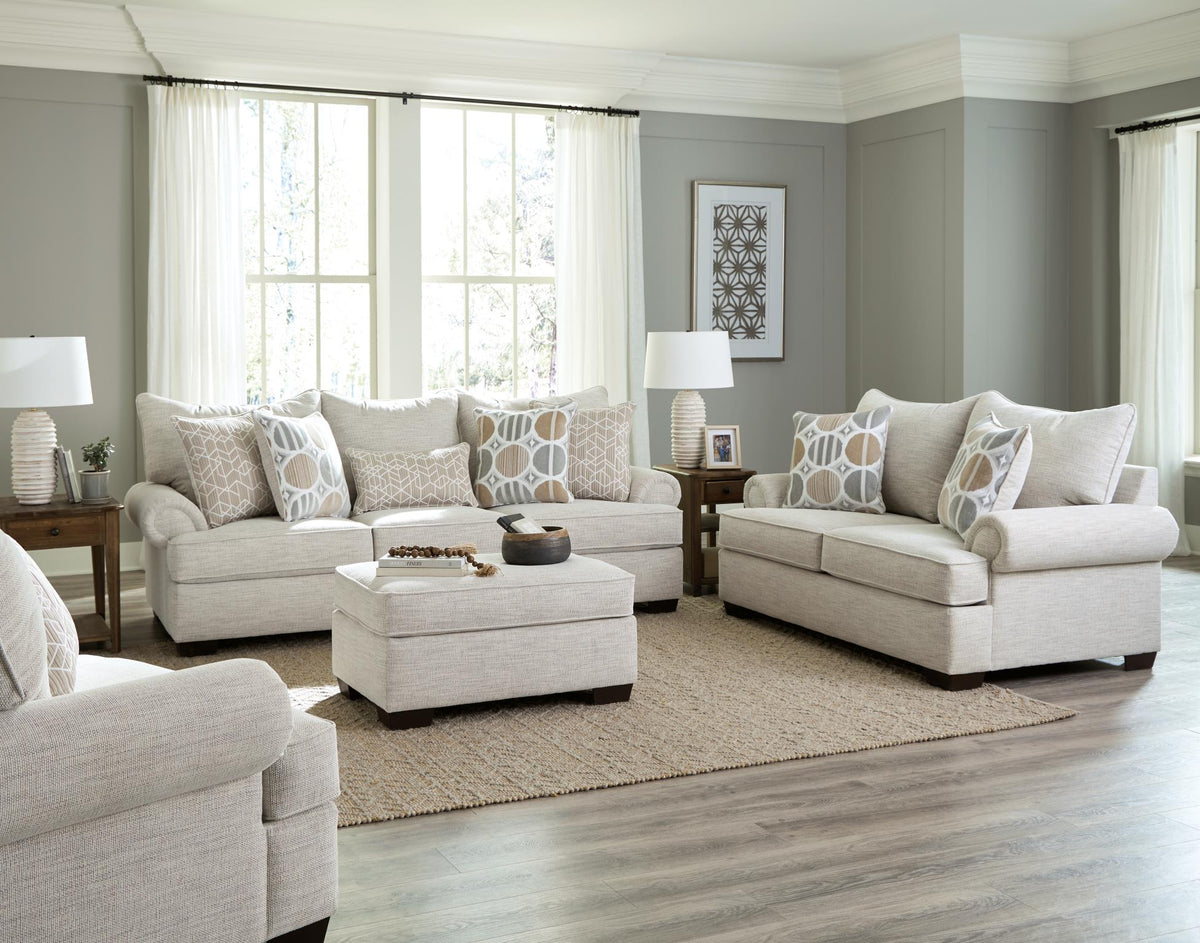 Kristy Cotton Sofa and Loveseat Set