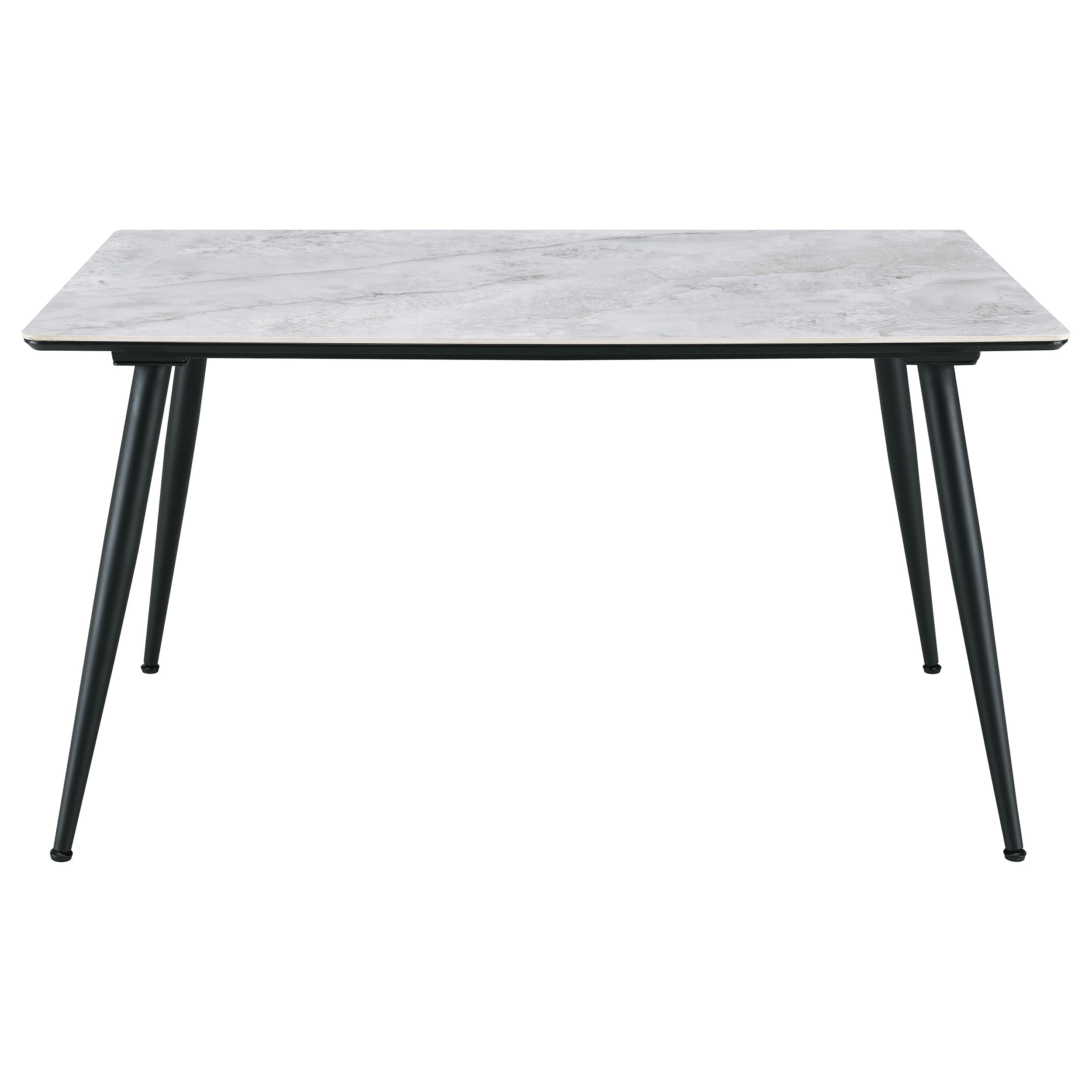 Dennison  Rectangular Dining Table Set Grey