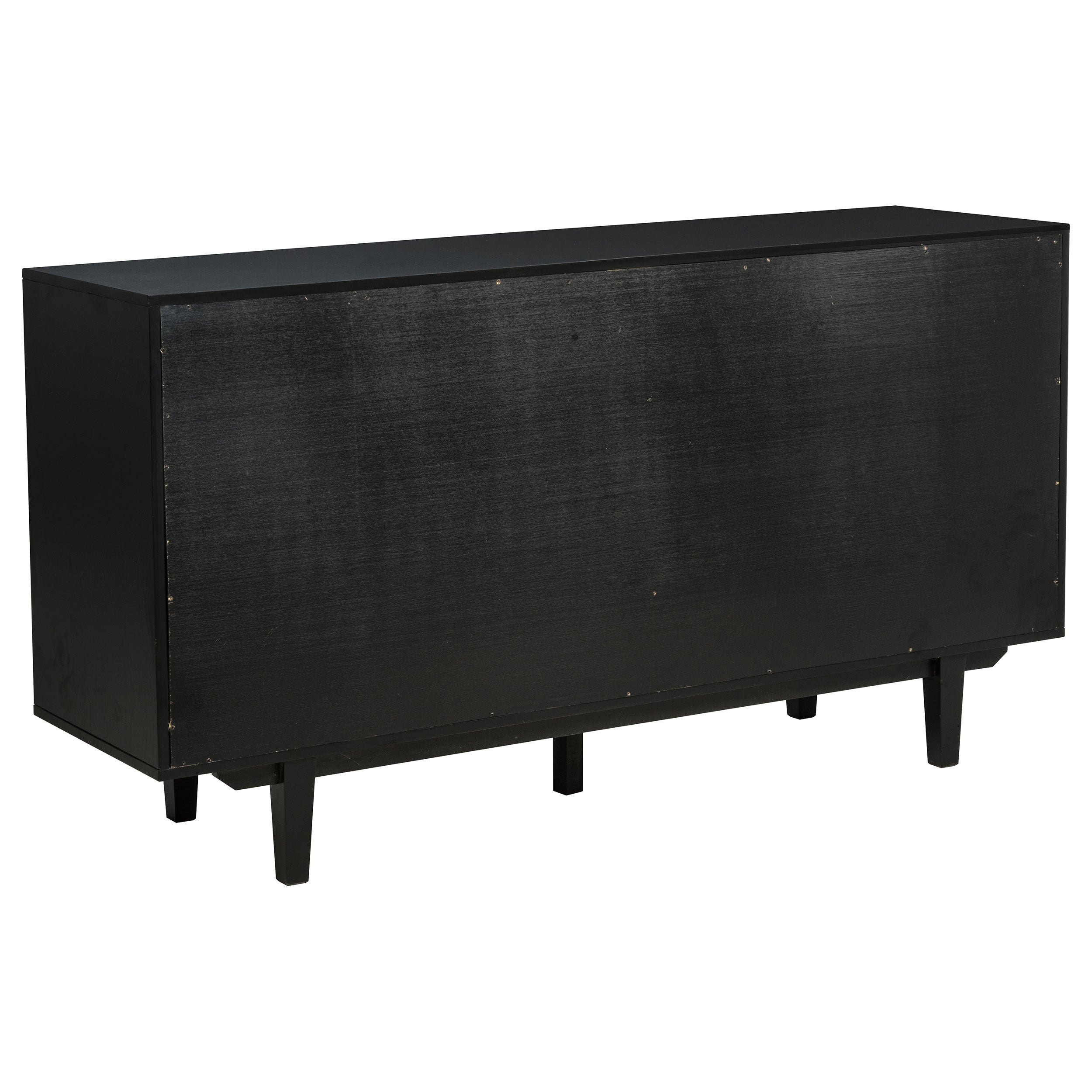 Middleton 4-door Sideboard Server with Dual Drawers Black