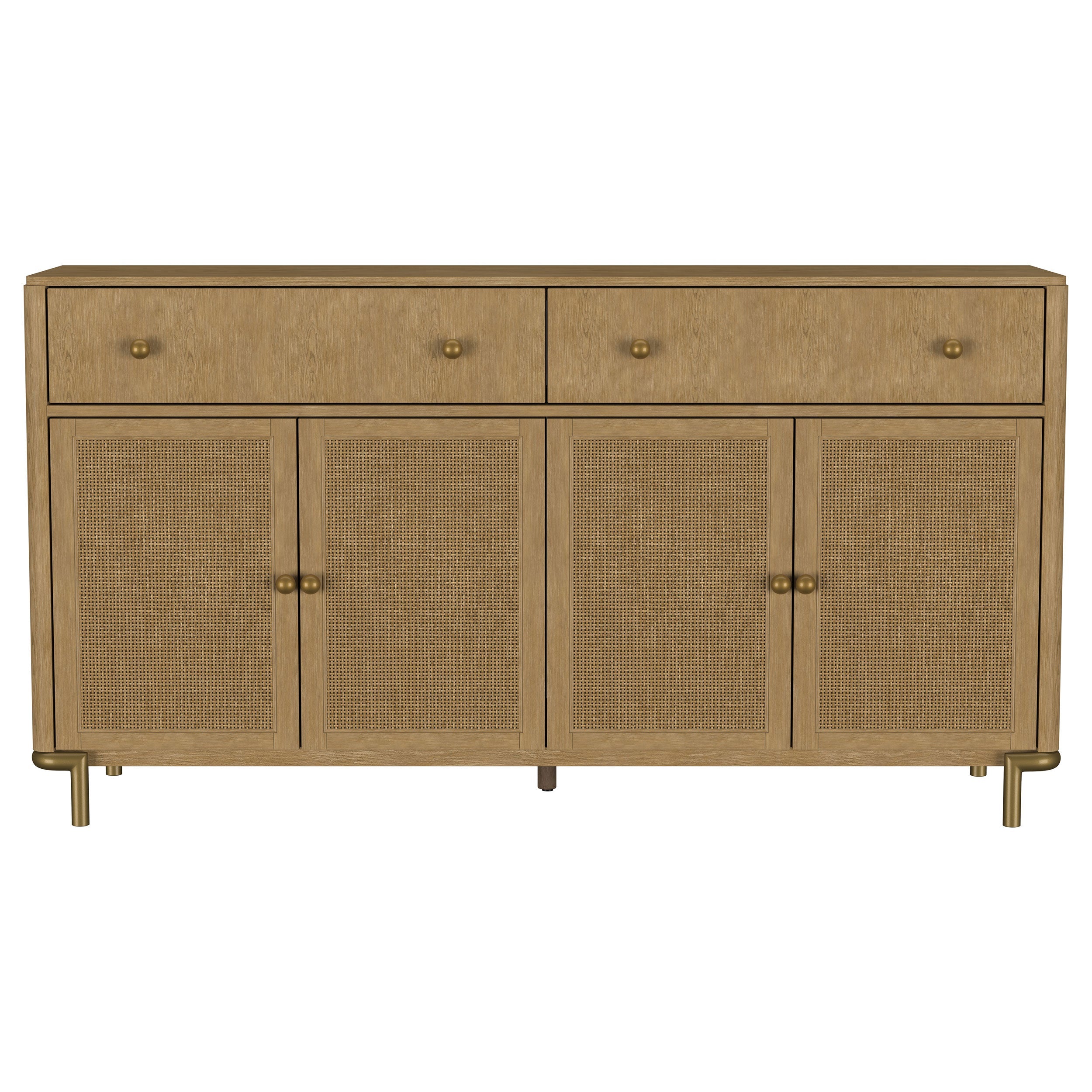 Arini 2-drawer Cane Door Dining Sideboard Server