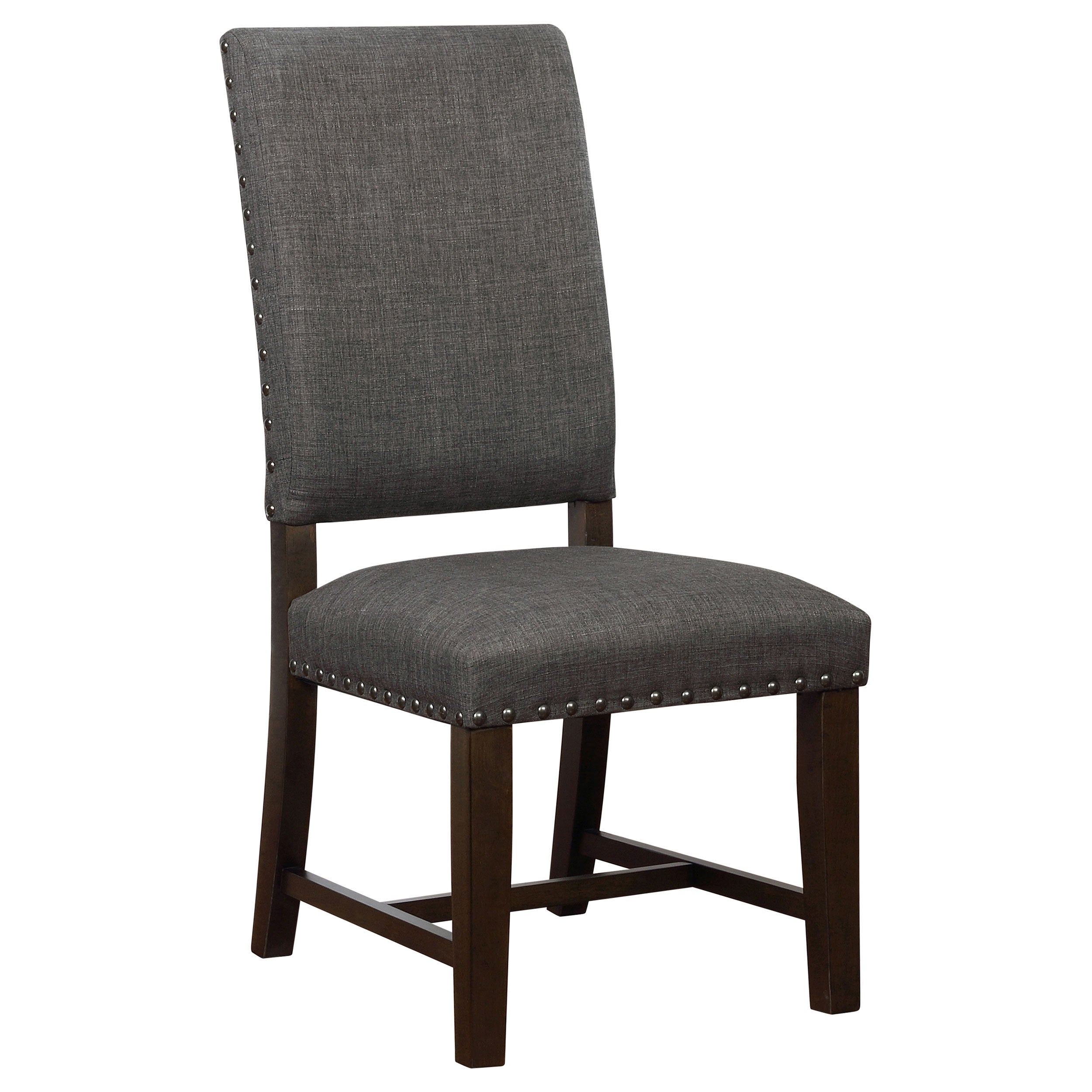 Twain Upholstered Dining Side Chair Beige (Set of 2)