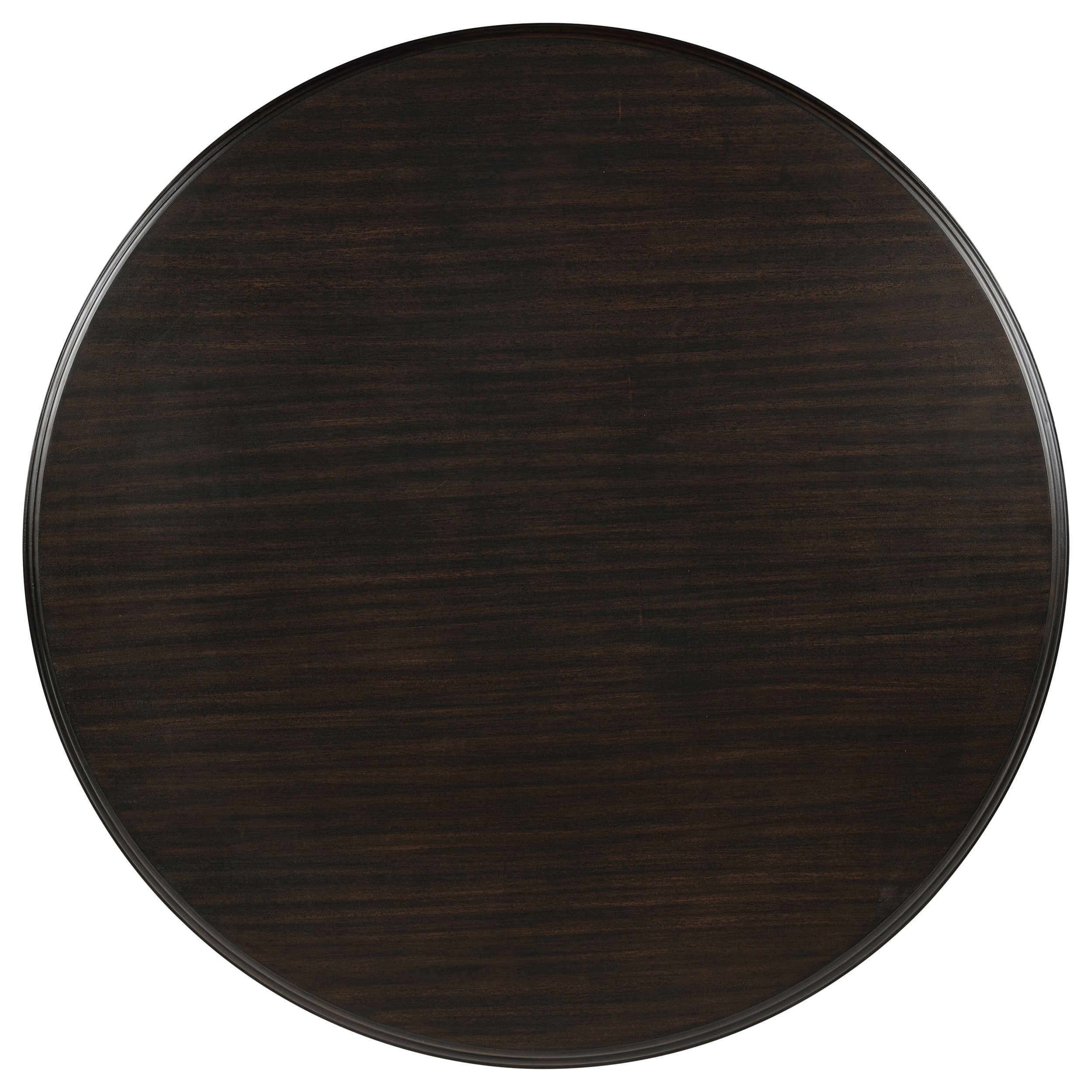 Twyla 60-inch Round Wood Dining Room Table Dark Cocoa