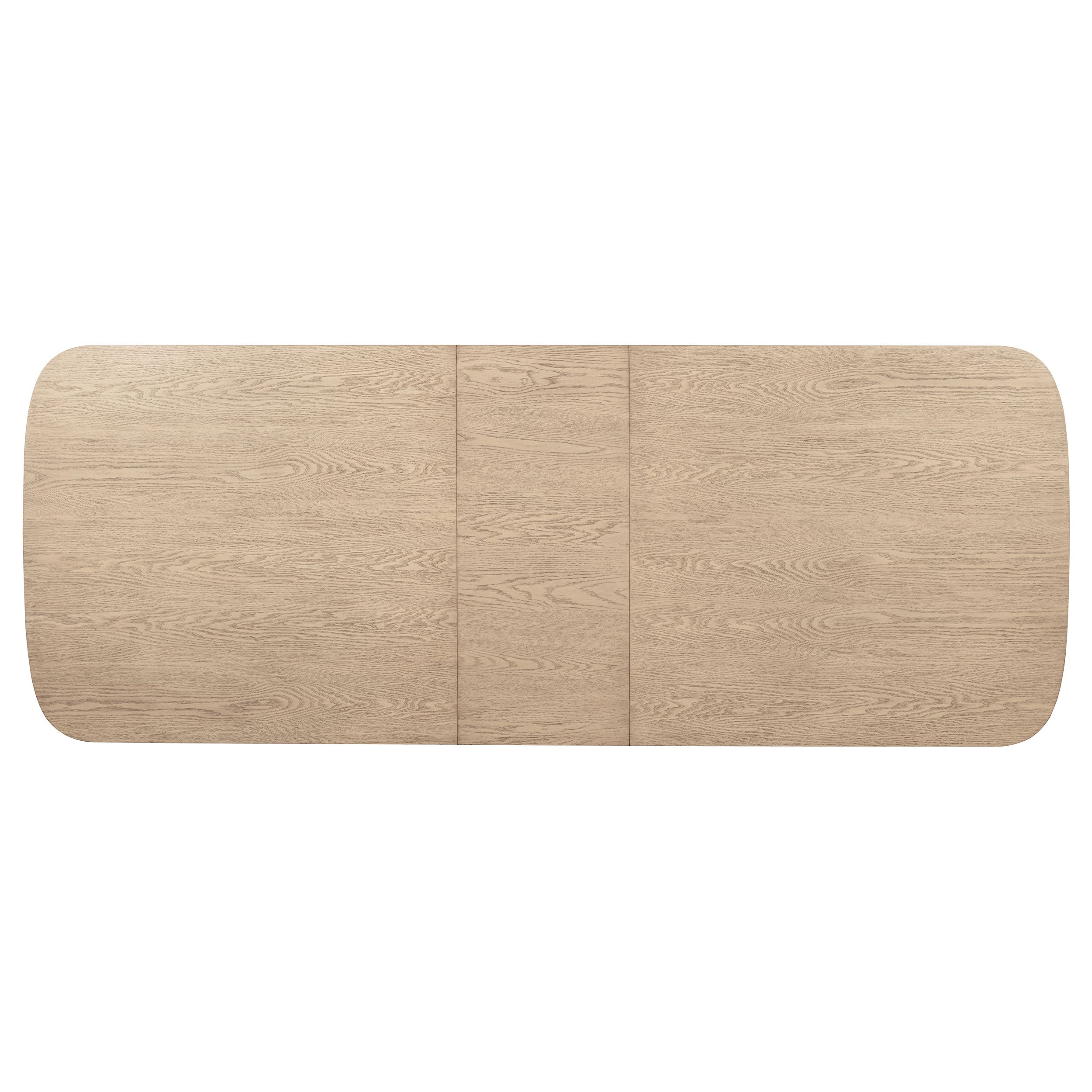 Kailani  Rectangular Wood Dining Table Set Beige Oak