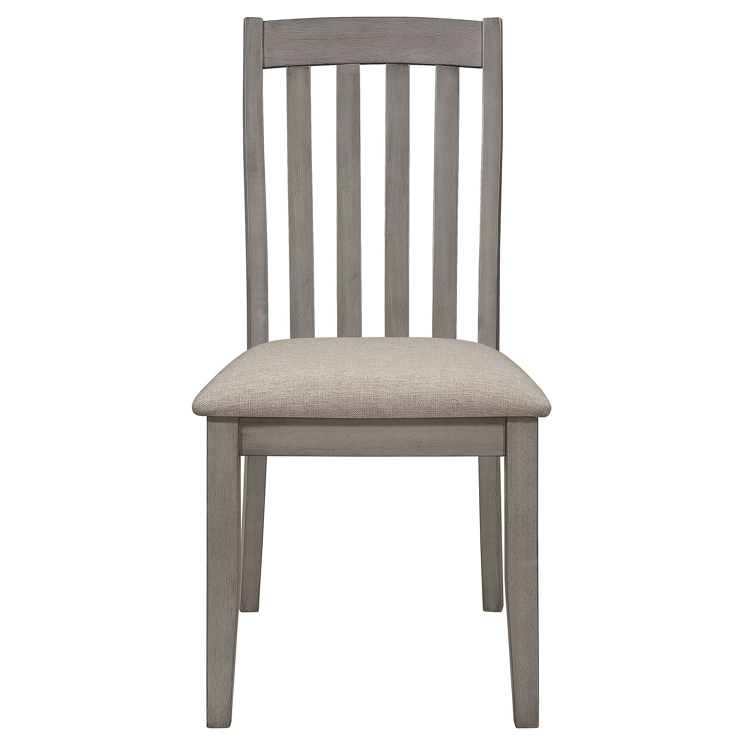 Nogales Rectangular Dining Table Set Coastal Grey