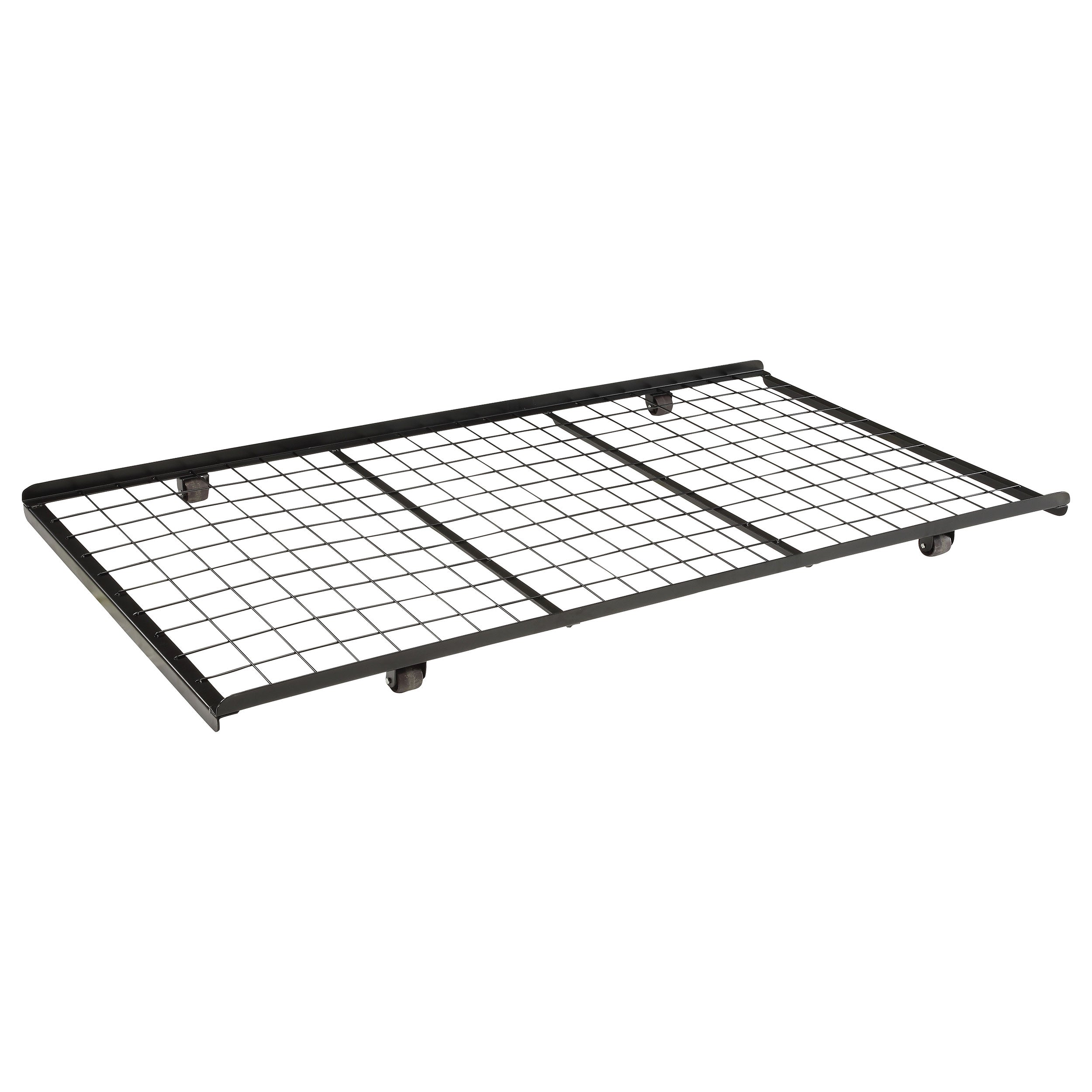 Eden Metal  Trundle Bed Black