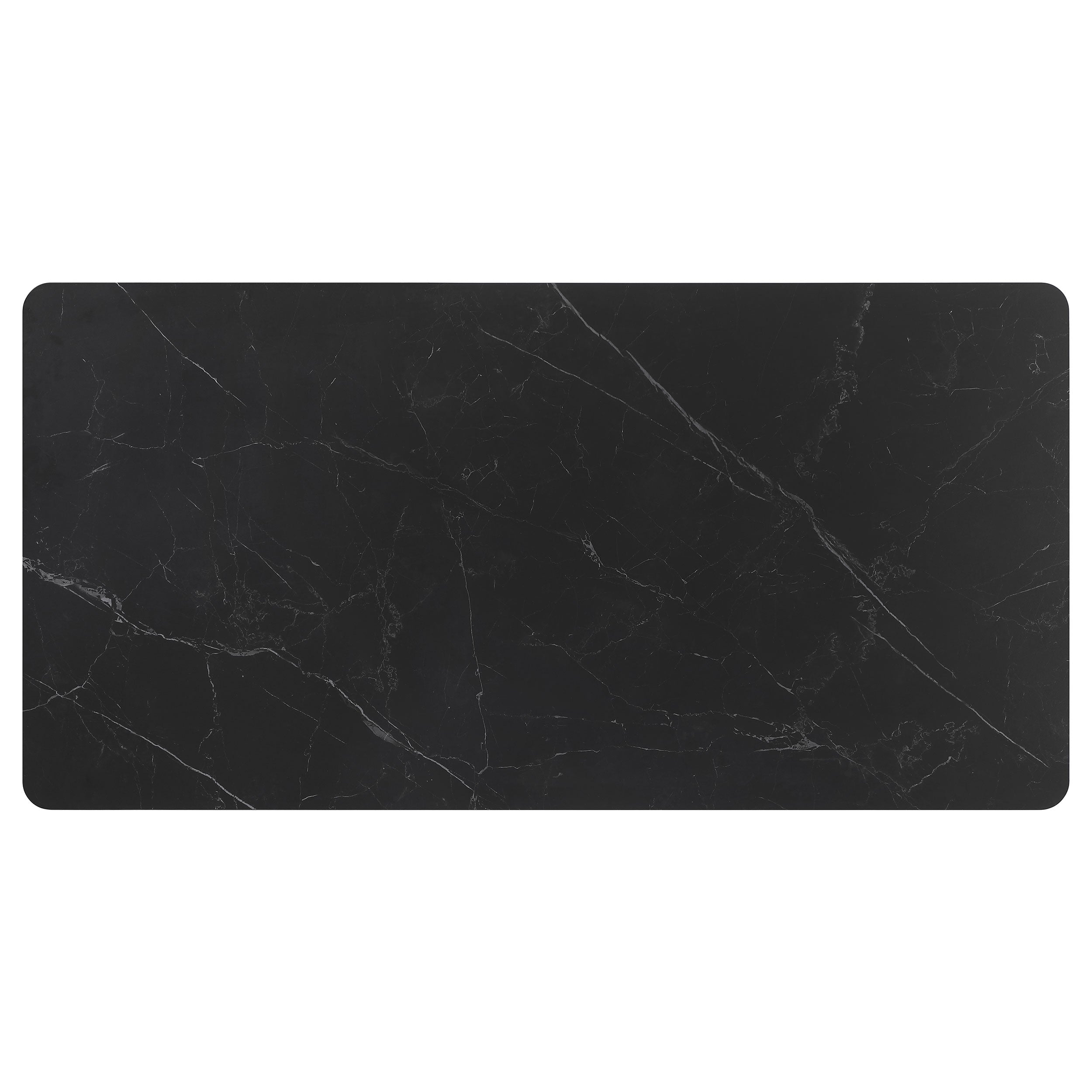 Smith Rectangular 71-inch Ceramic Top Dining Table Black