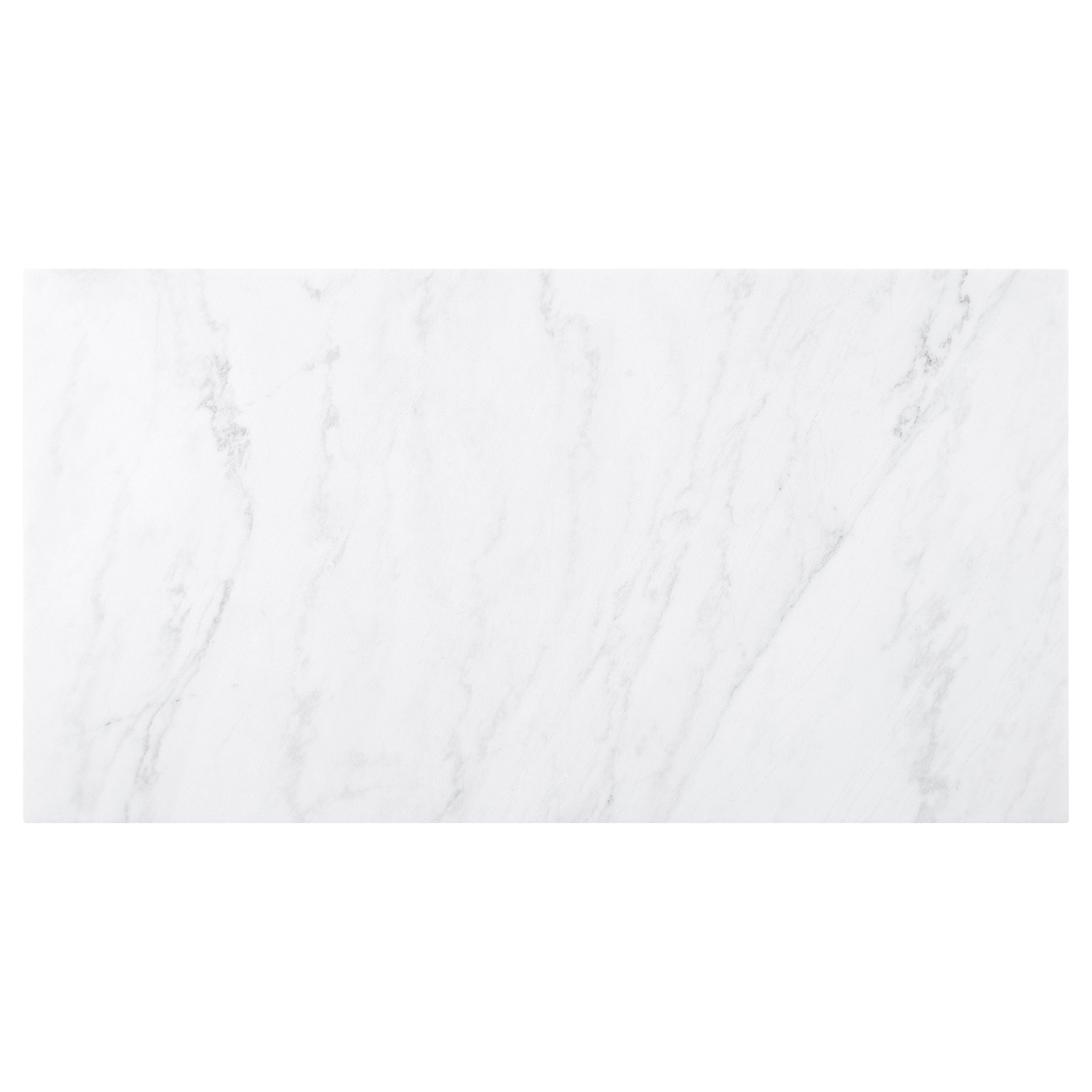 Sherry  Rectangular Marble Top Dining Table Set Brown