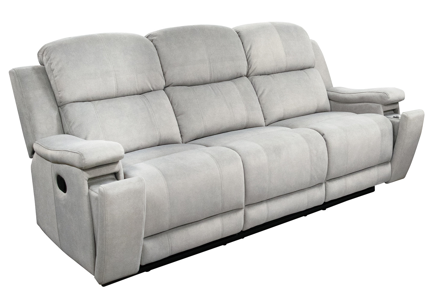 Valeria Dove Manual Reclining Sofa and Loveseat Set