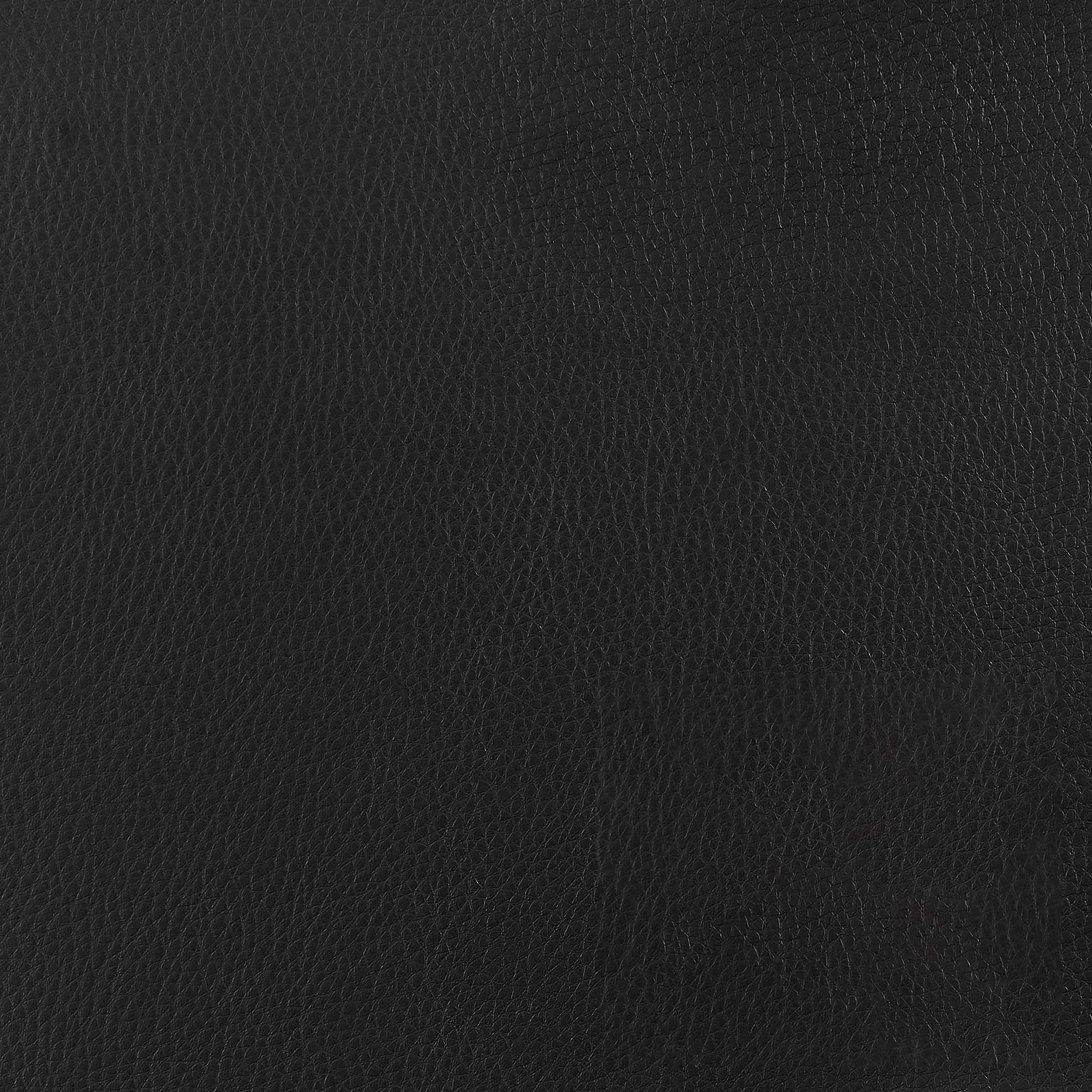 Edenton Upholstered Adjustable Bar Stool Black (Set of 2)