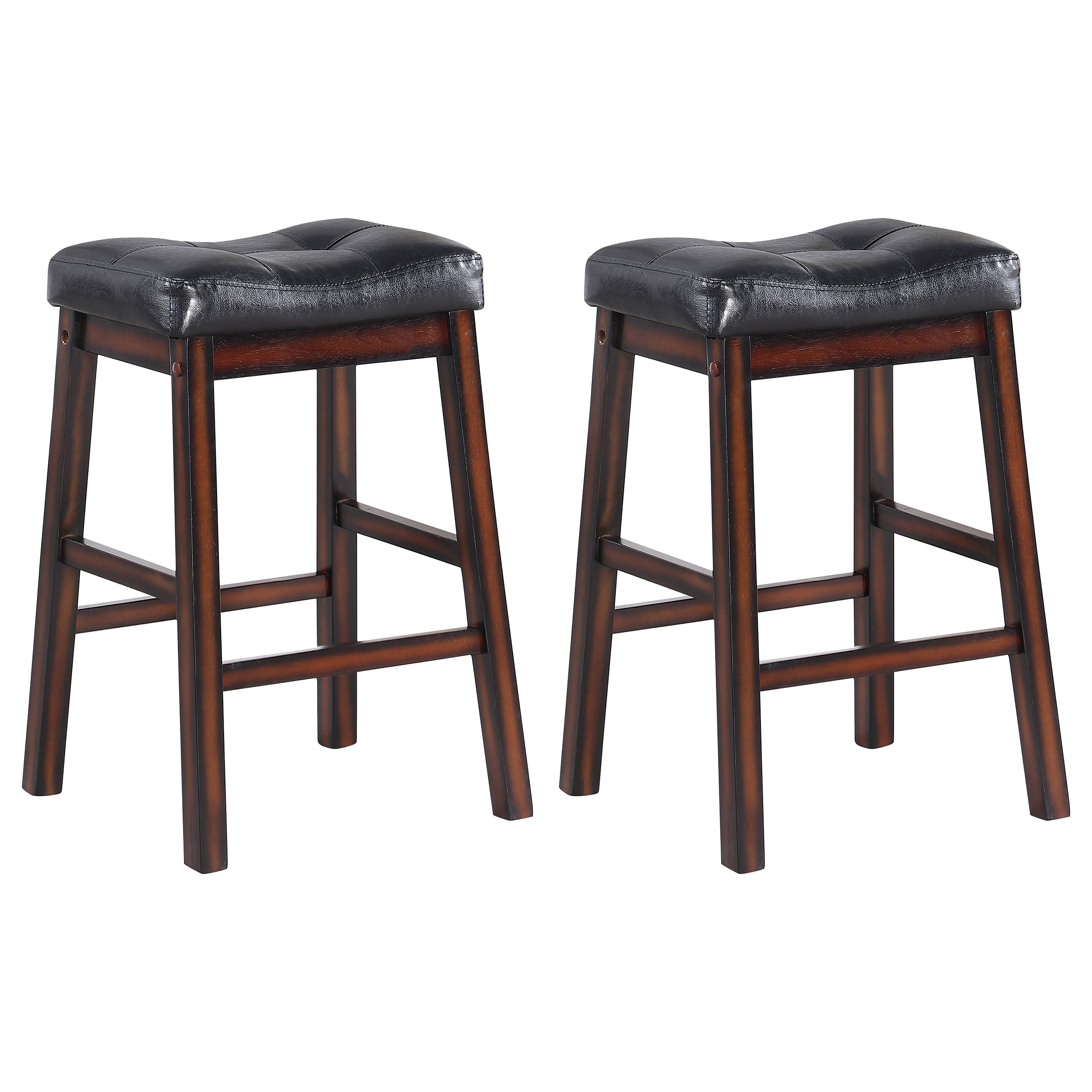 Donald Upholstered Bar Stool Cappuccino (Set of 2)