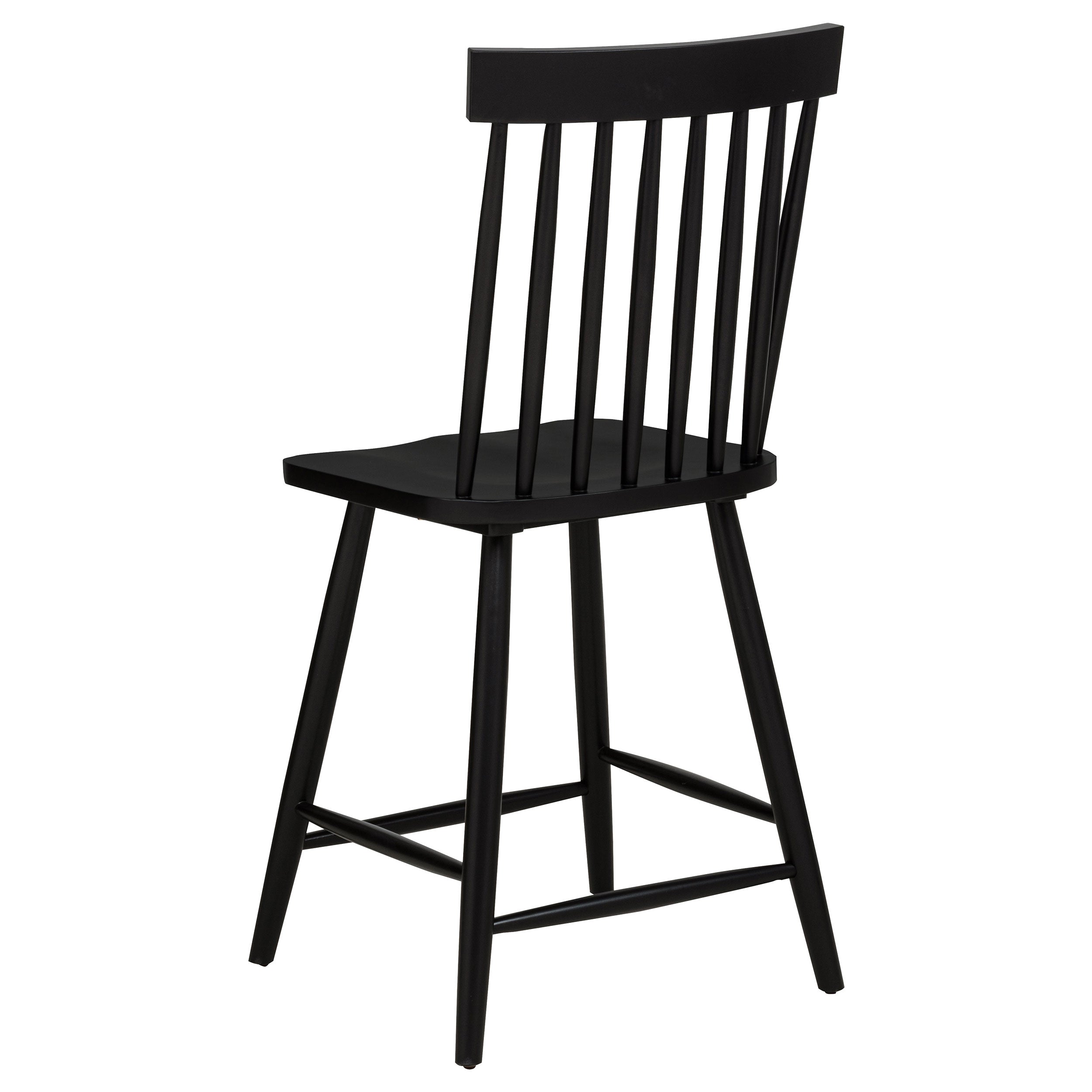 Andrews Windsor Counter Height Dining Side Chair (Set of 2)