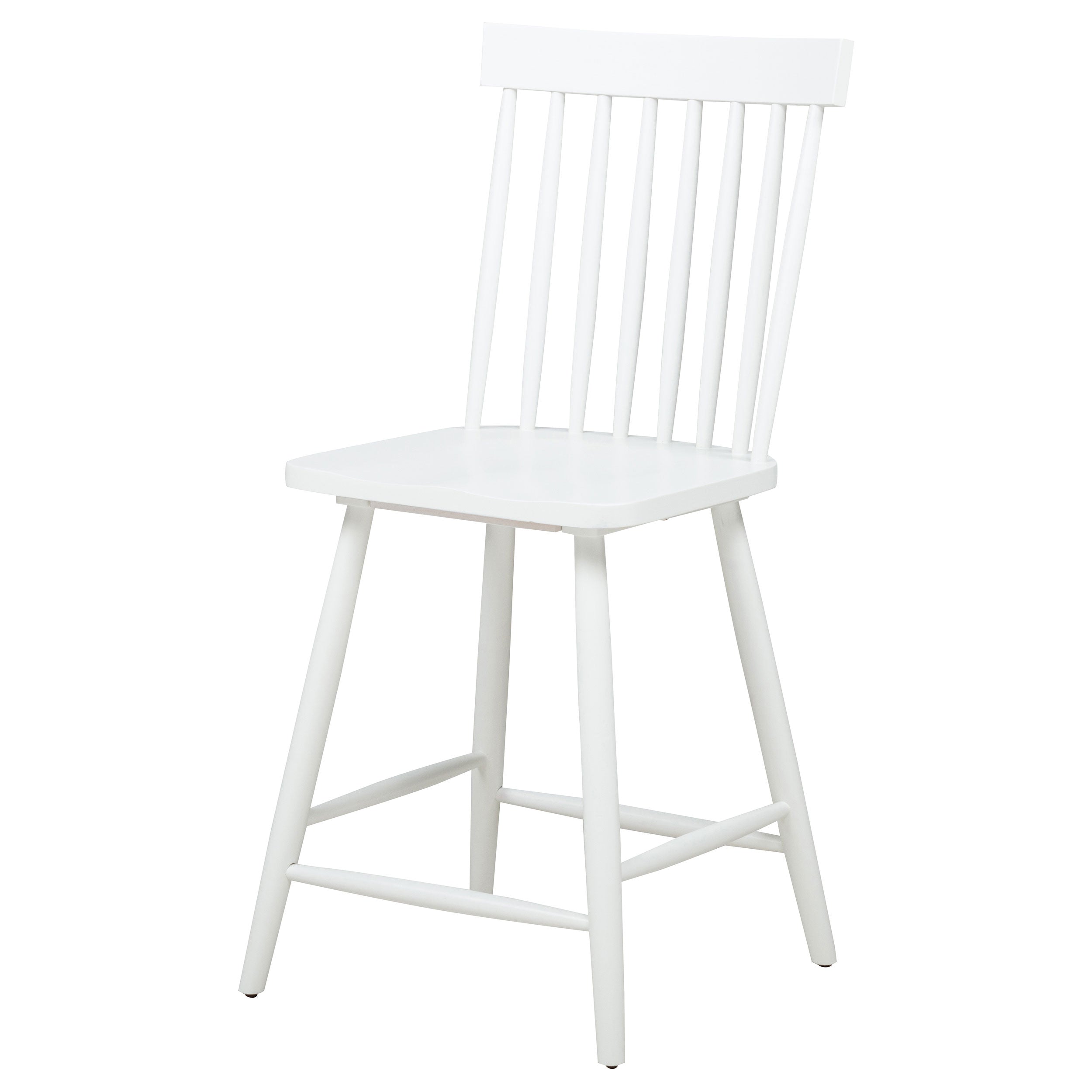 Andrews Windsor Counter Height Dining Side Chair (Set of 2)