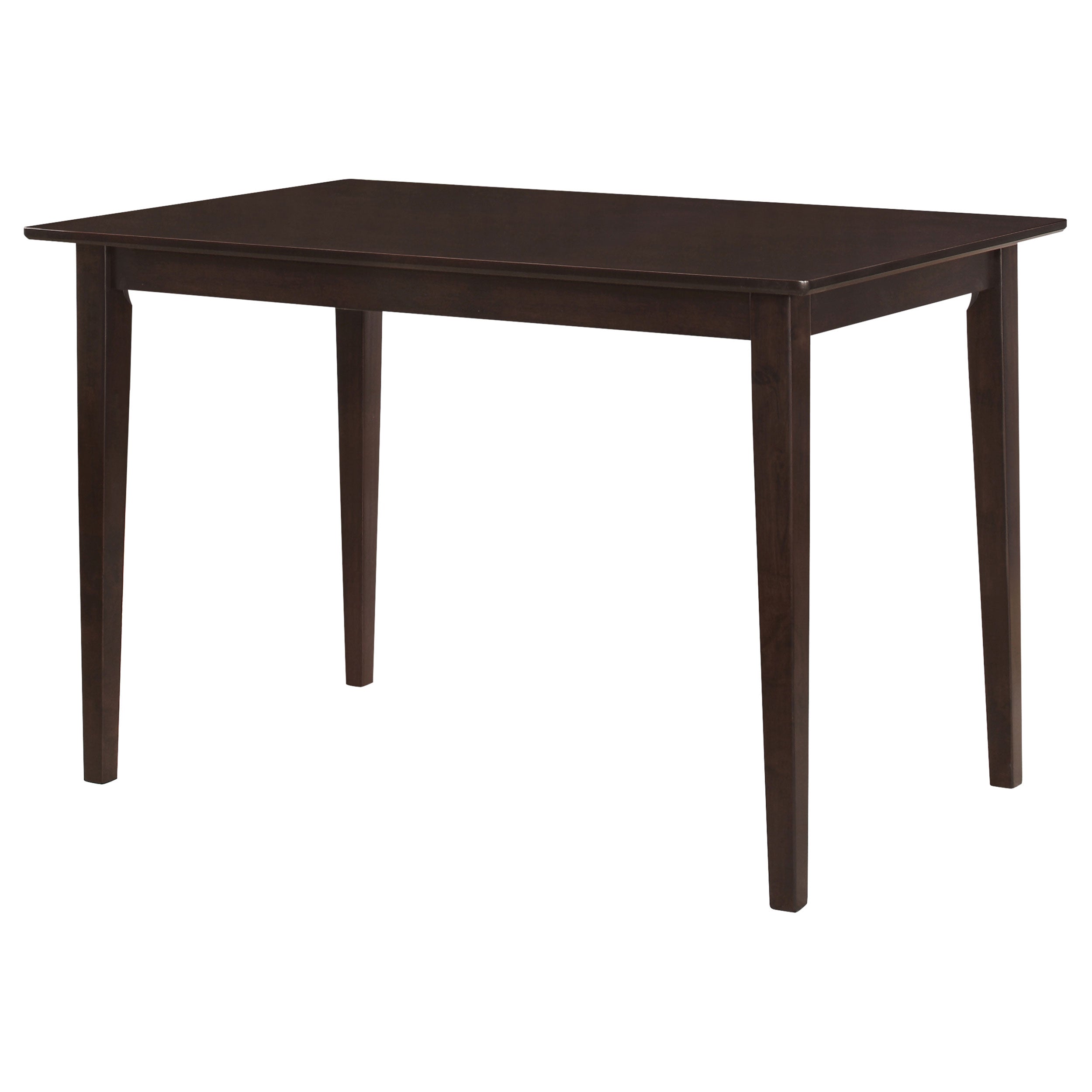 Gomez Rectangular Dining Table Set Cappuccino