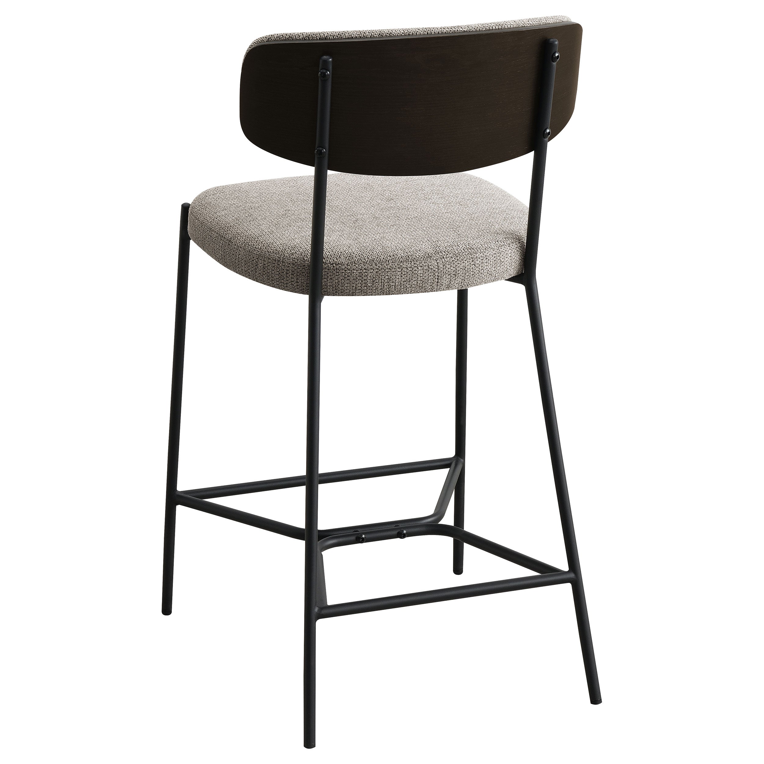 Elison Pub Height Bar Stool Light Brown (Set of 2)