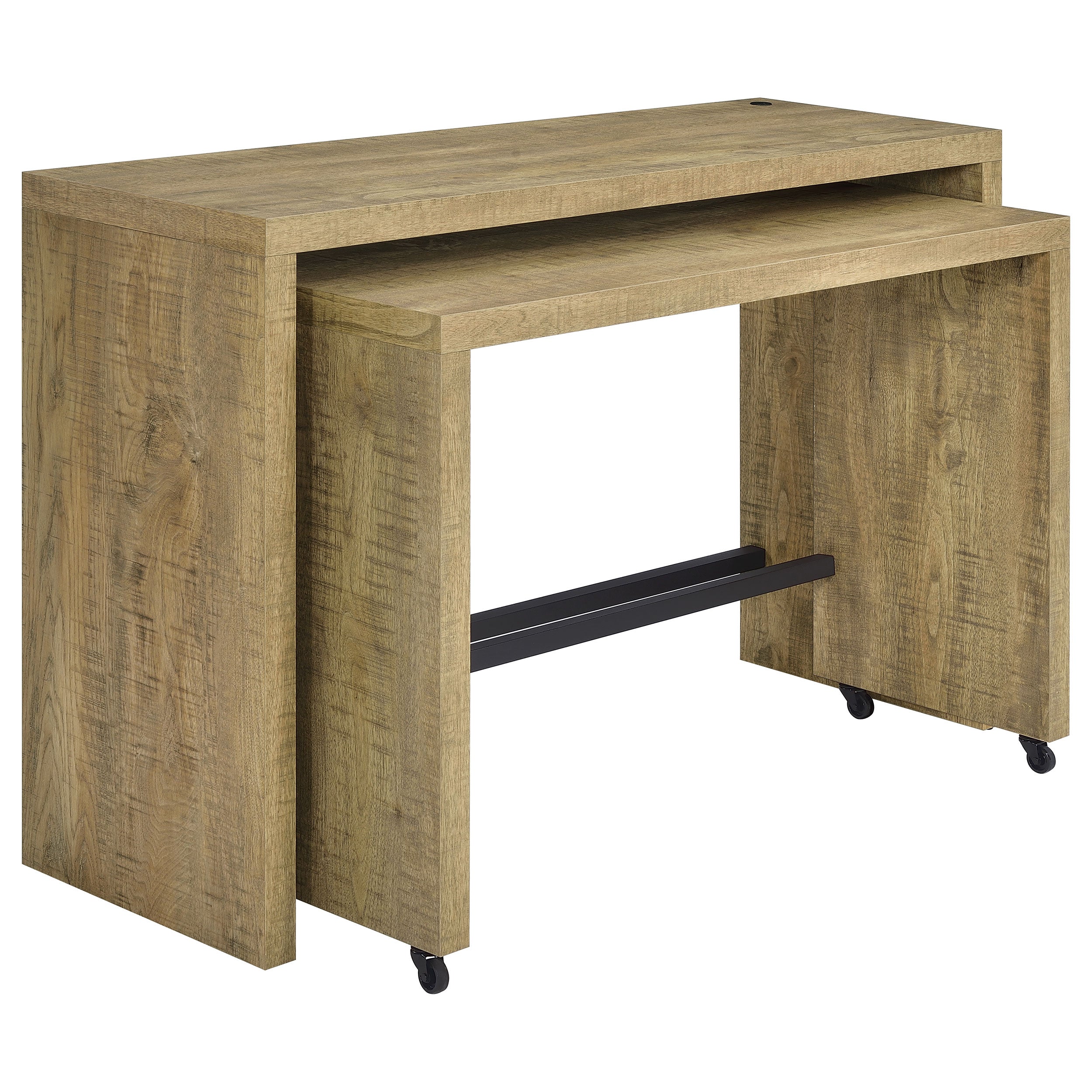 Davista Counter Height Table Set Mango Brown