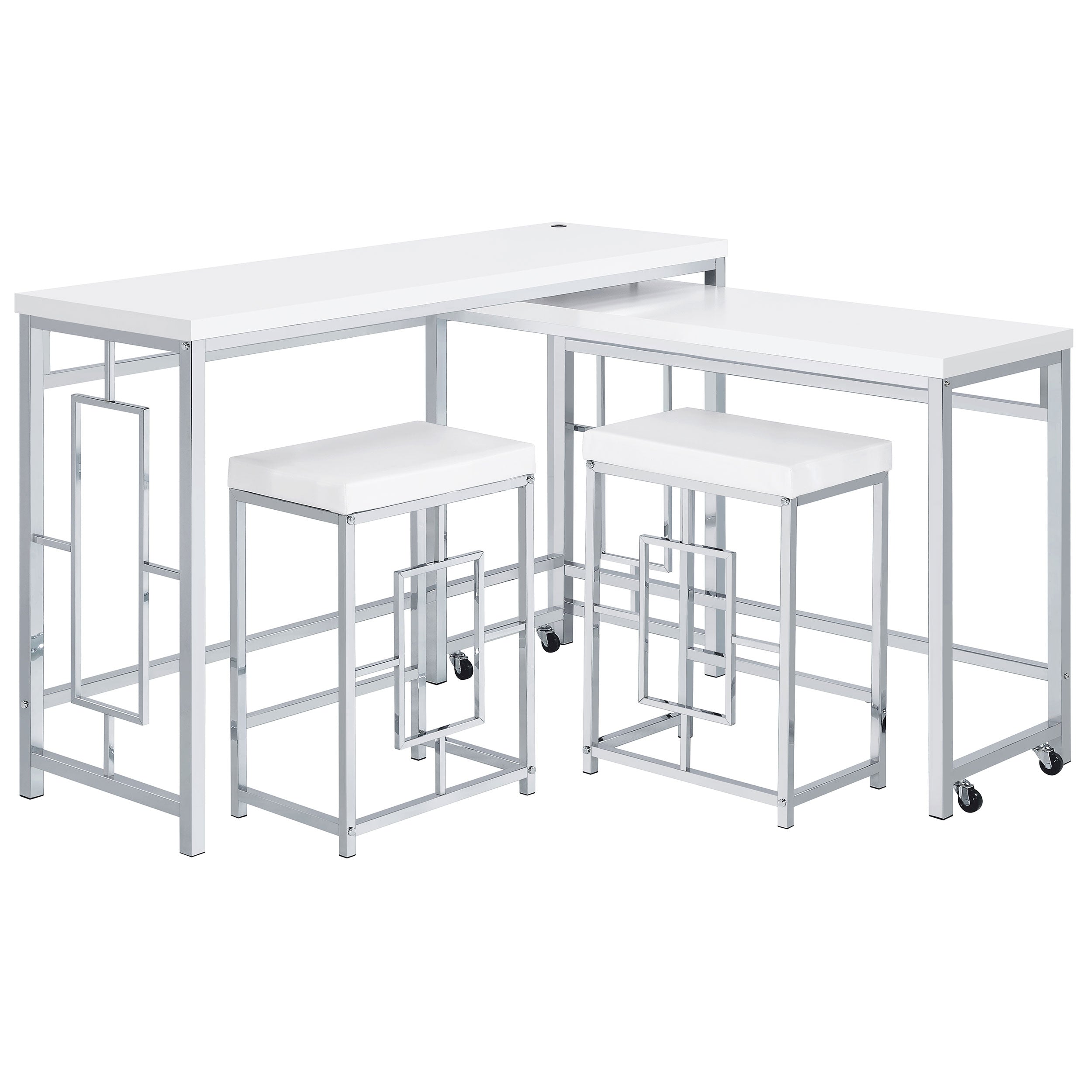 Jackson  Multipurpose Counter Height Table Set White