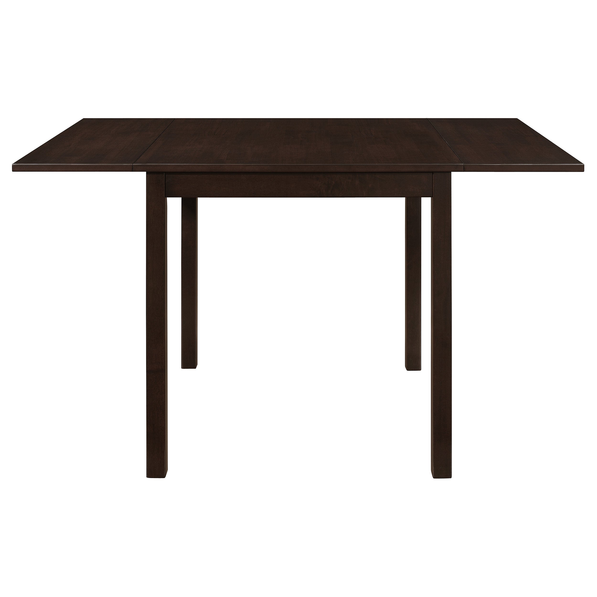 Kelso  Drop Leaf Dining Table Set Cappuccino and Tan
