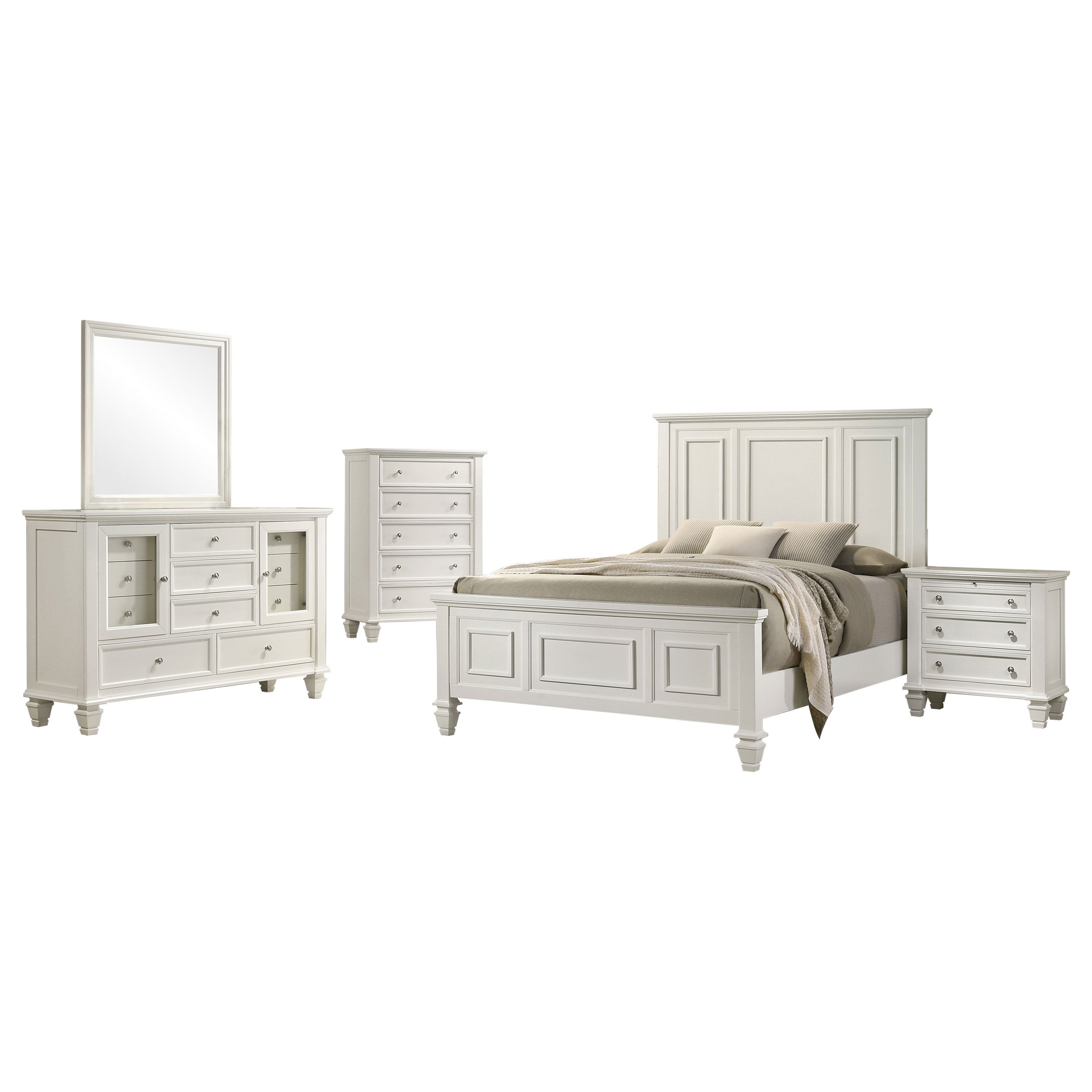 Sandy Beach Bedroom Set Black