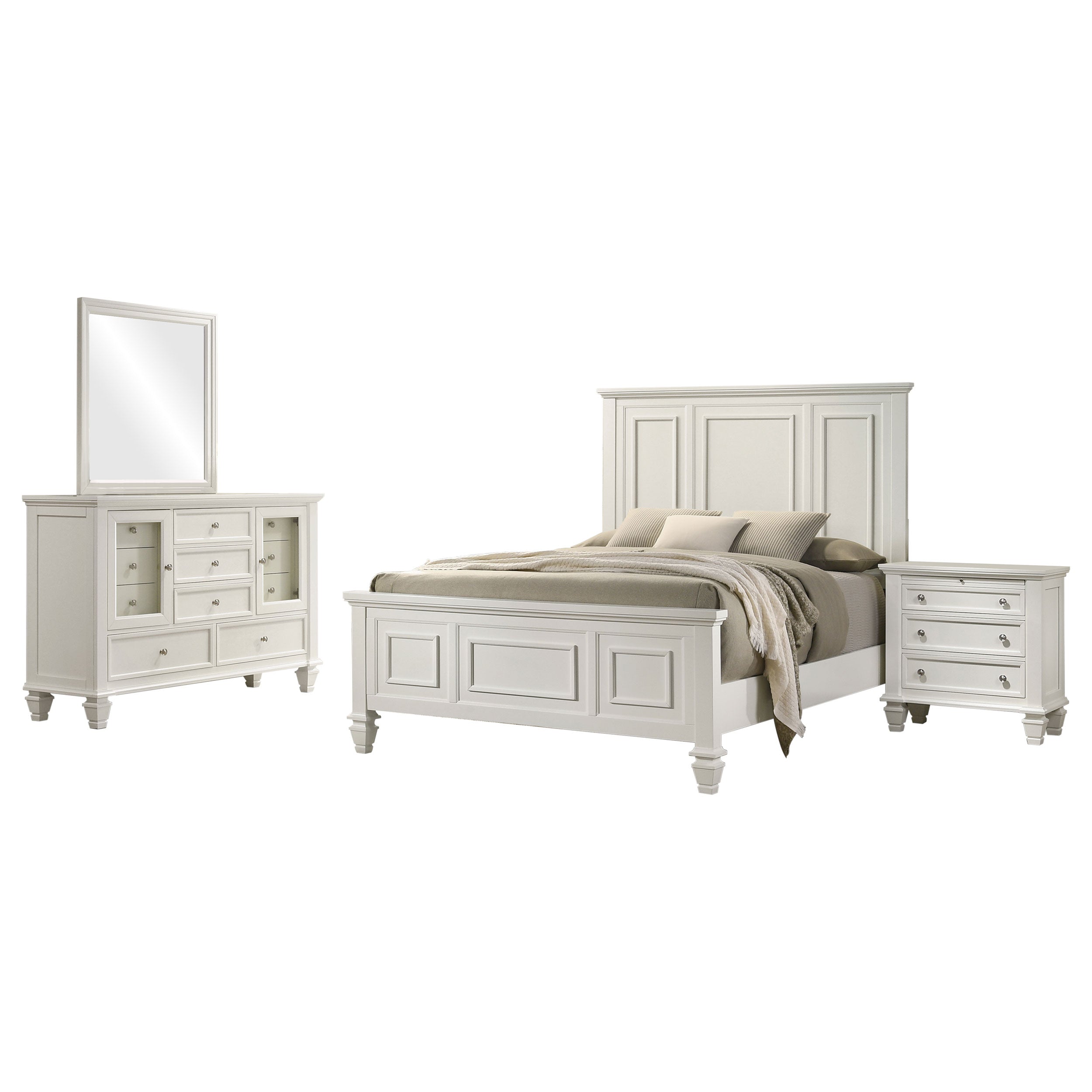 Sandy Beach Bedroom Set Black