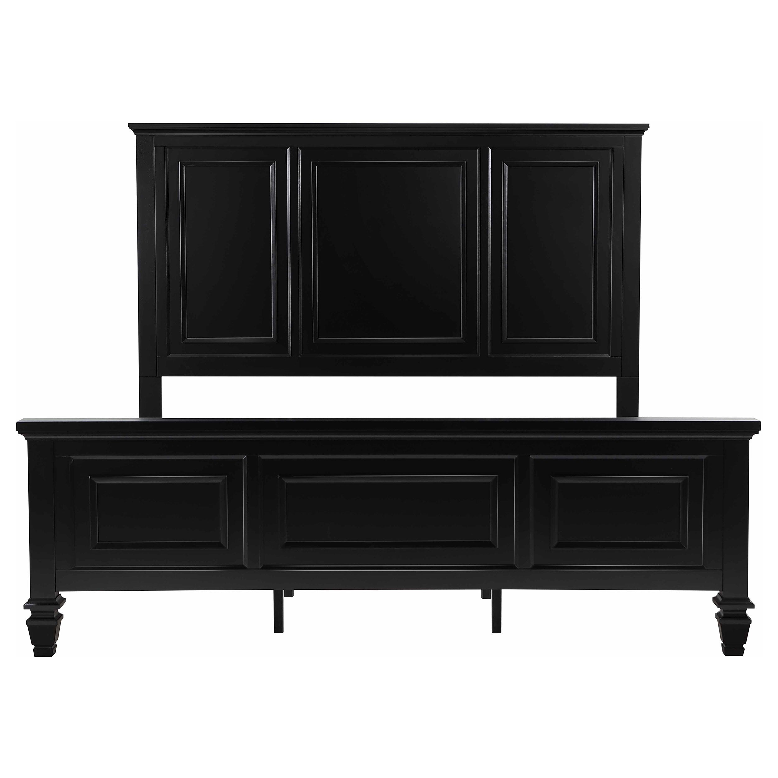 Sandy Beach Bedroom Set Black