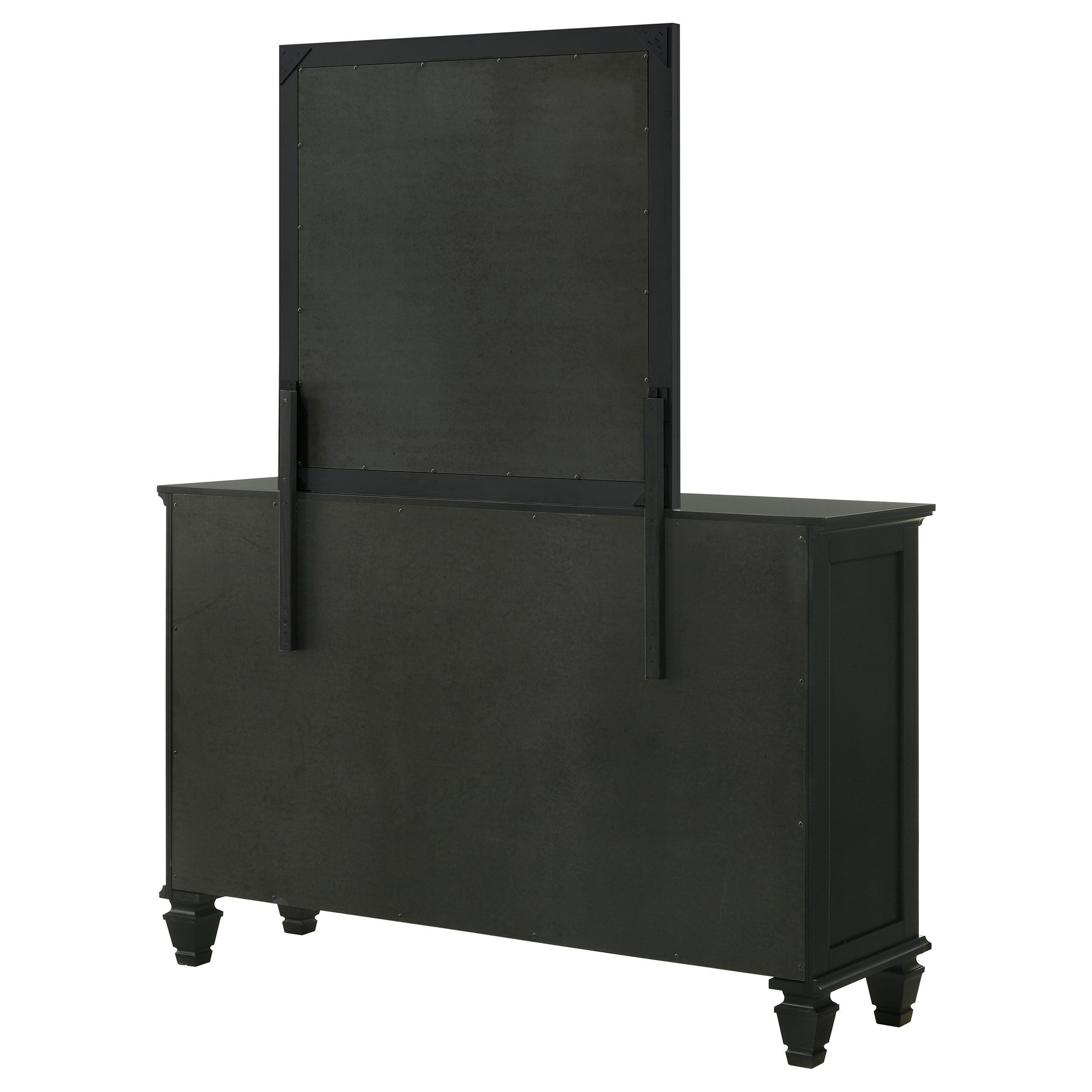 Sandy Beach 11-drawer Dresser Black