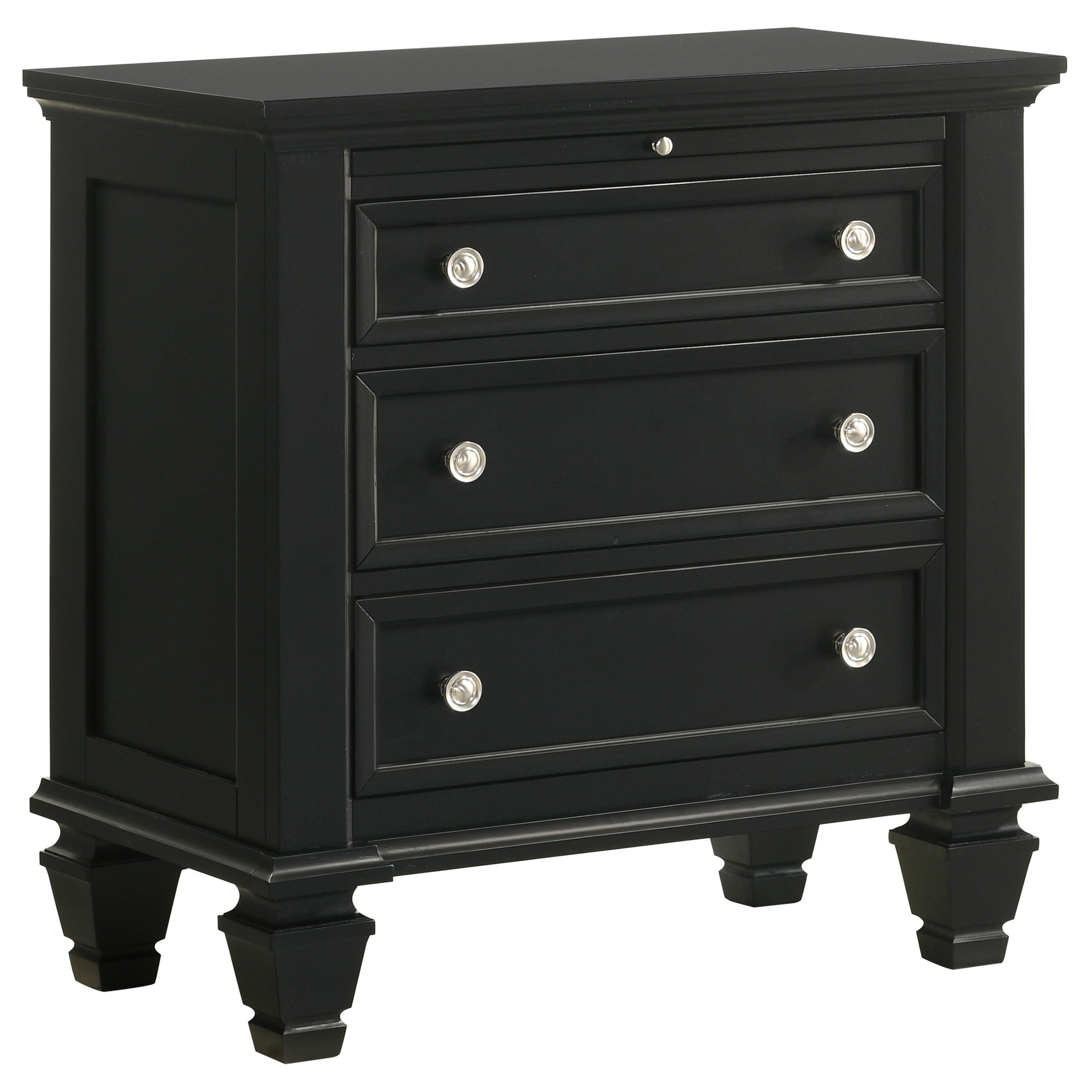 Sandy Beach Bedroom Set Black