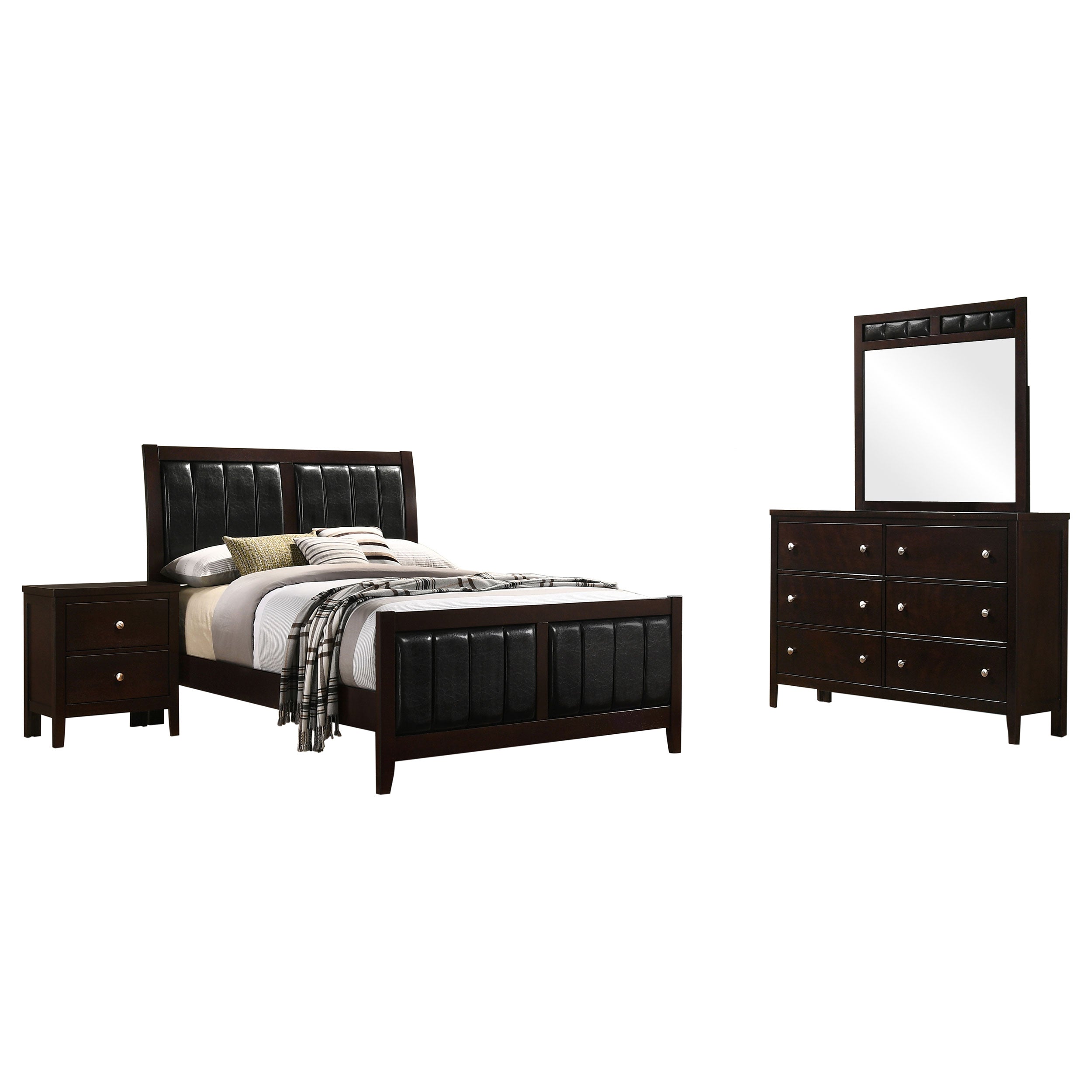 Carlton  Bedroom Set Cappuccino