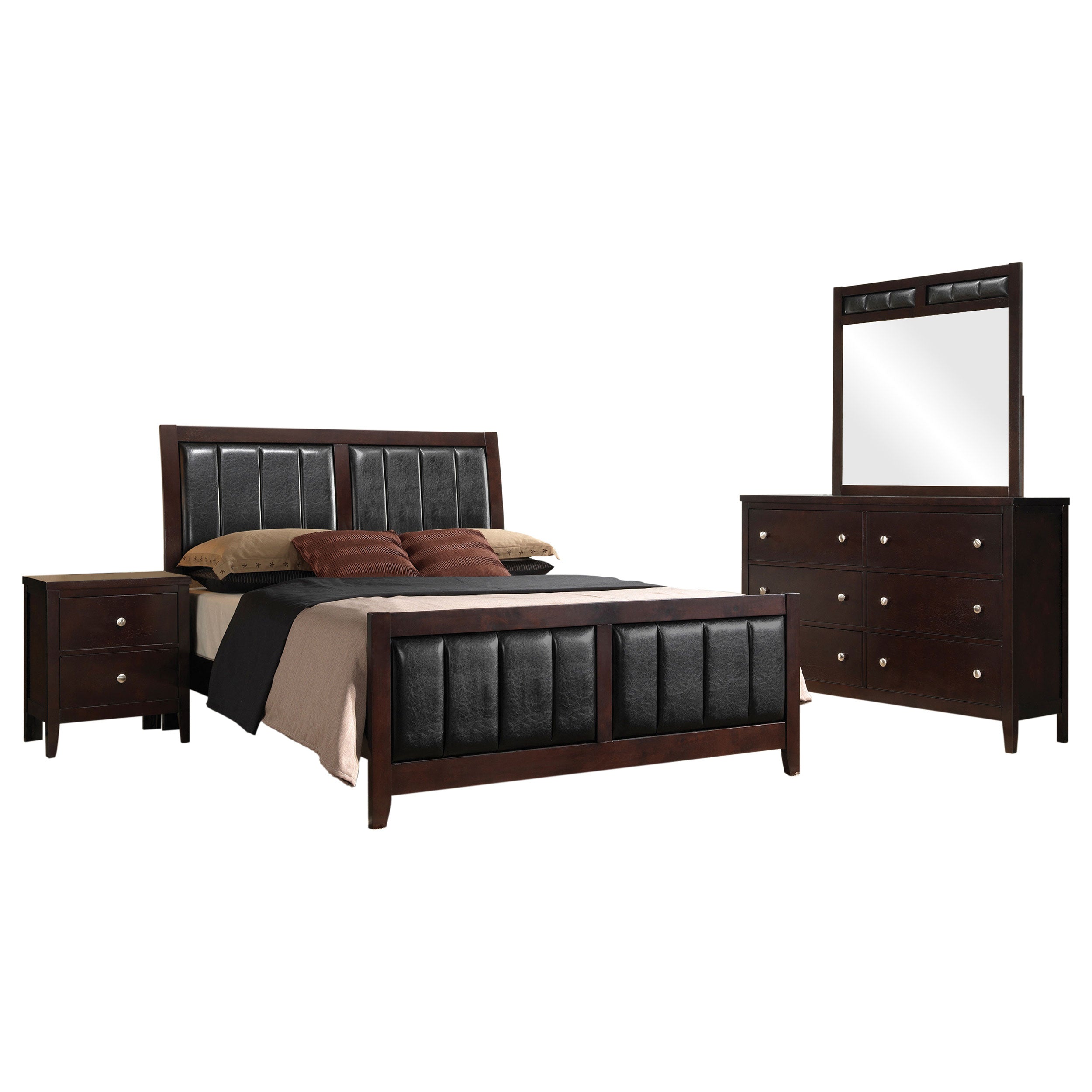 Carlton  Bedroom Set Cappuccino