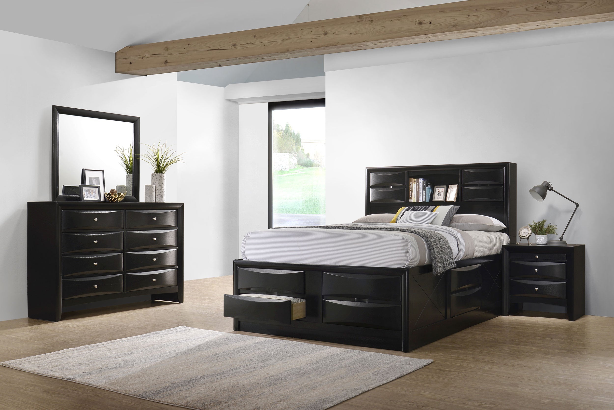 Briana  Bedroom Set Black