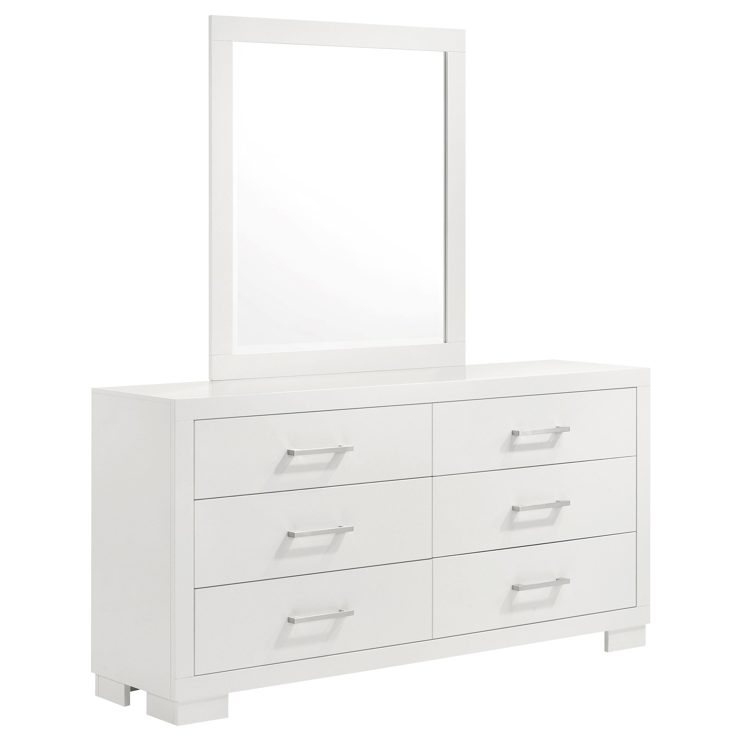 Jessica 6-drawer Dresser Cappuccino