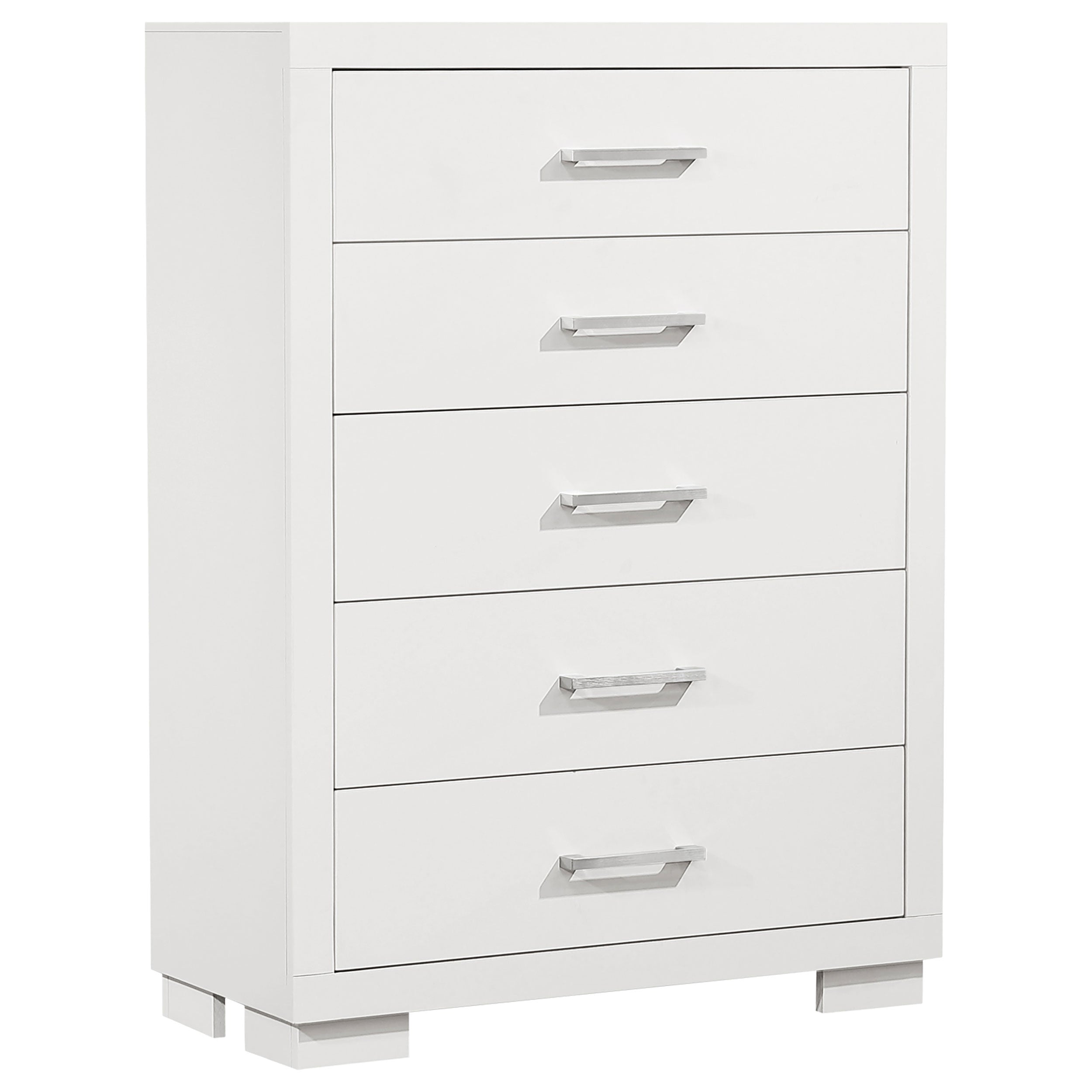 Jessica 5-drawer Bedroom Chest Cappuccino