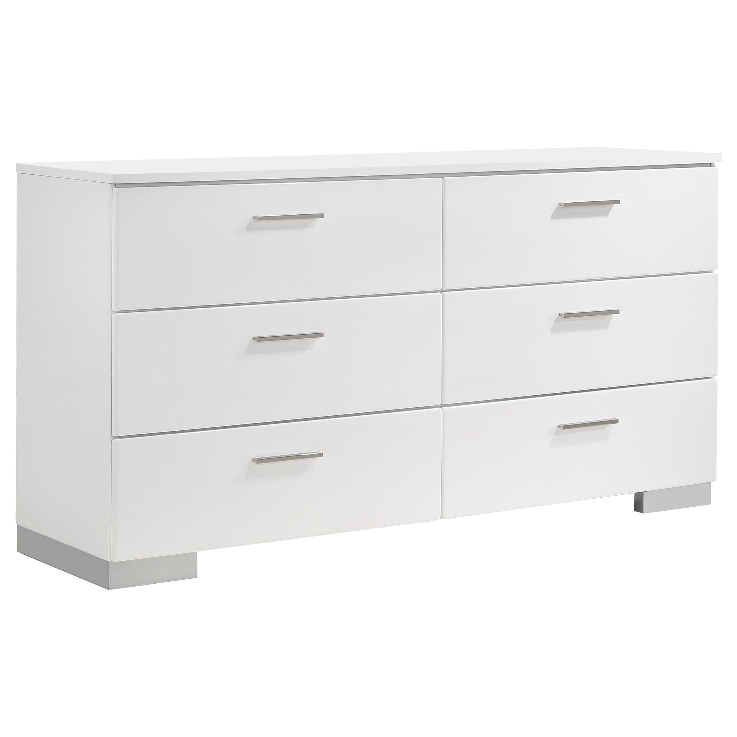 Felicity  Bedroom Set White Gloss
