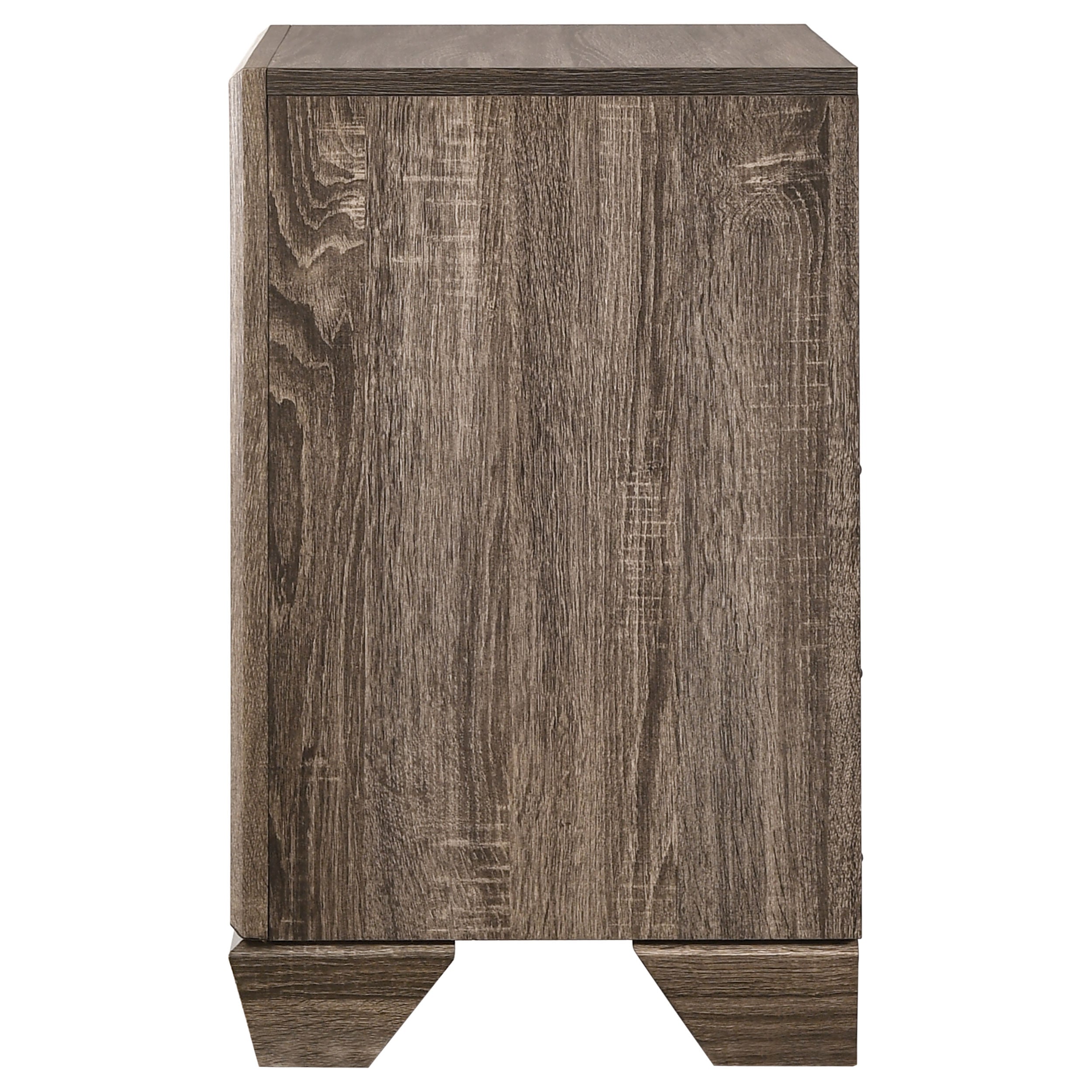 Kauffman 2-drawer Nightstand Dark Cocoa