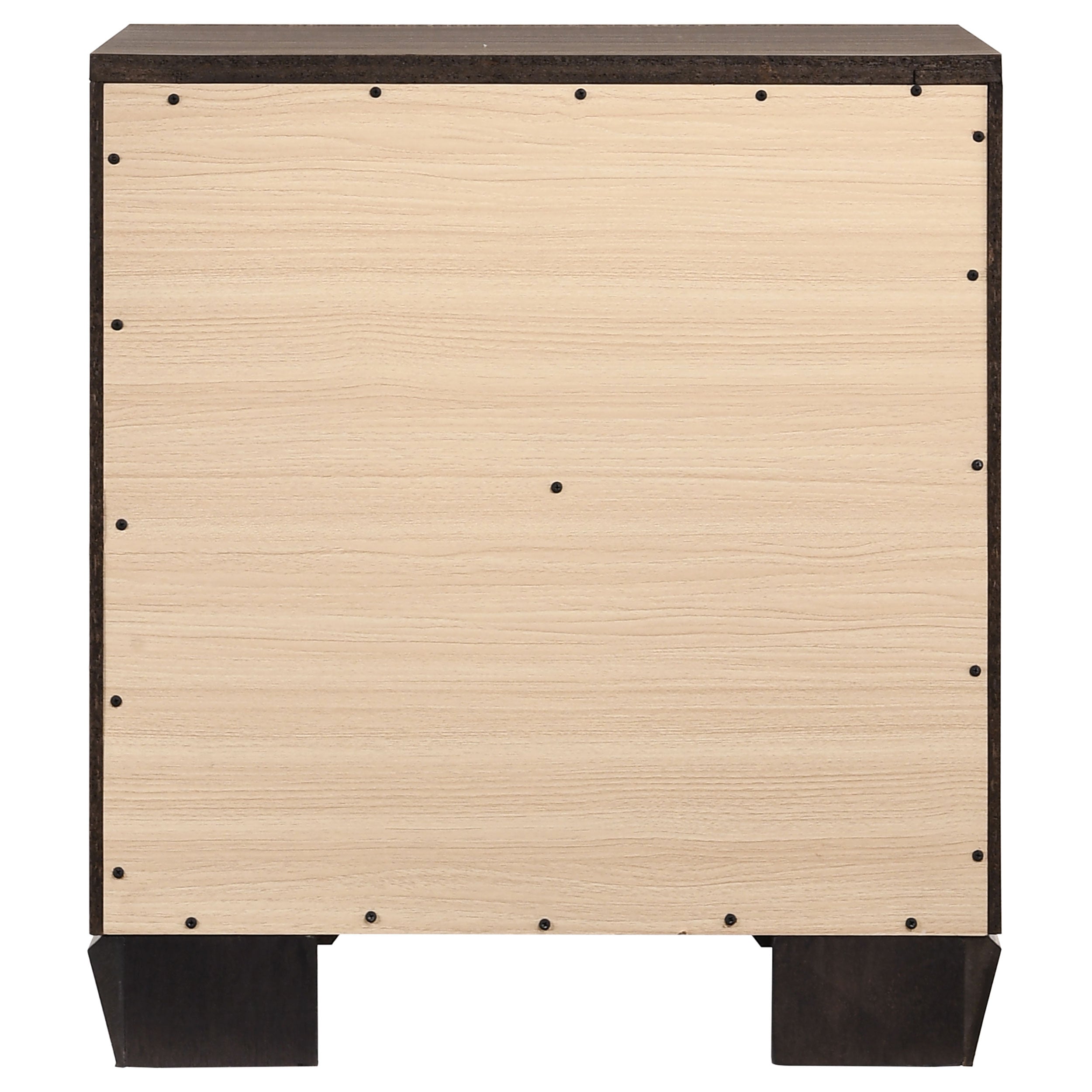 Kauffman 2-drawer Nightstand Dark Cocoa