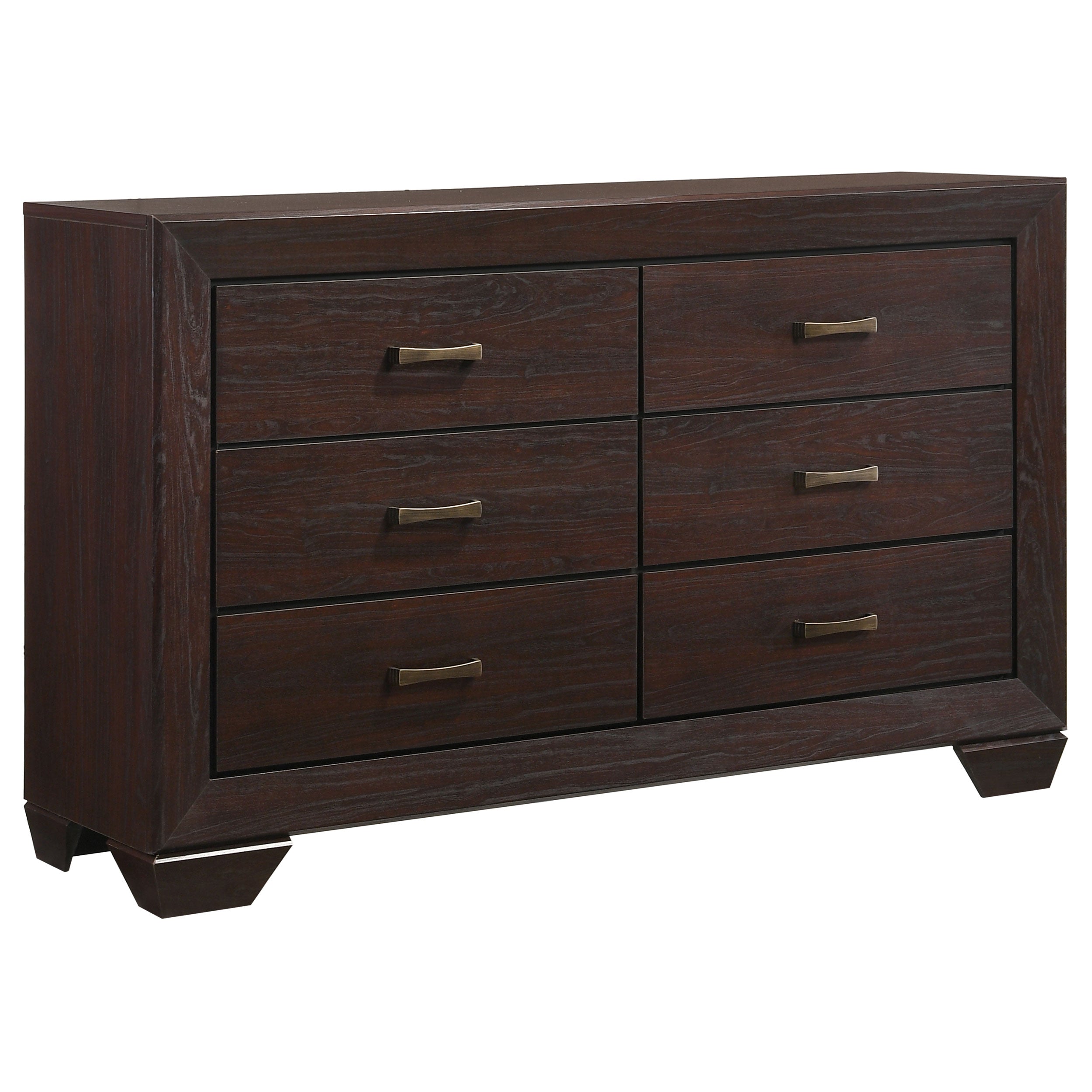 Kauffman Bedroom Set Dark Cocoa